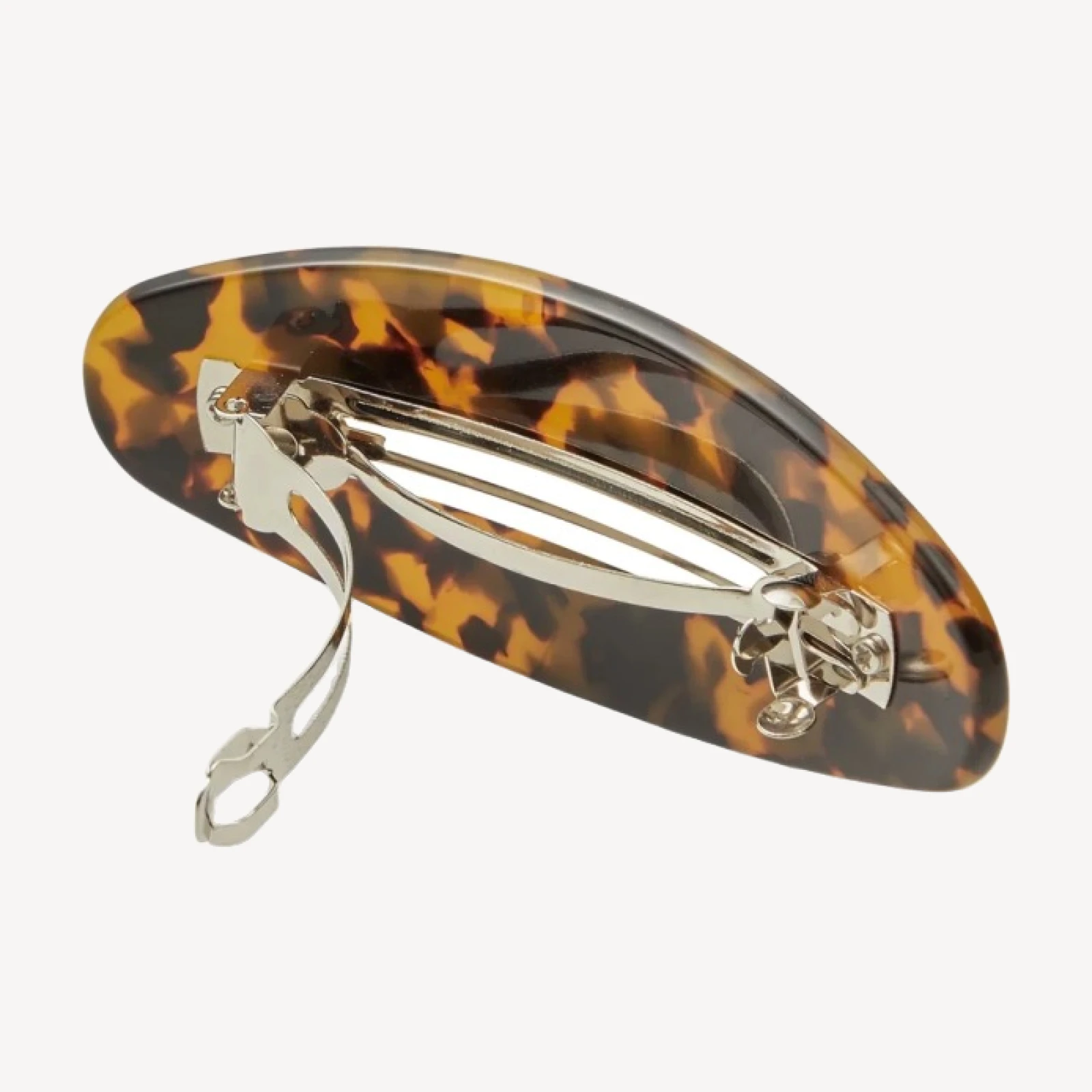 MACHETE jumbo oval clip in classic tortoise