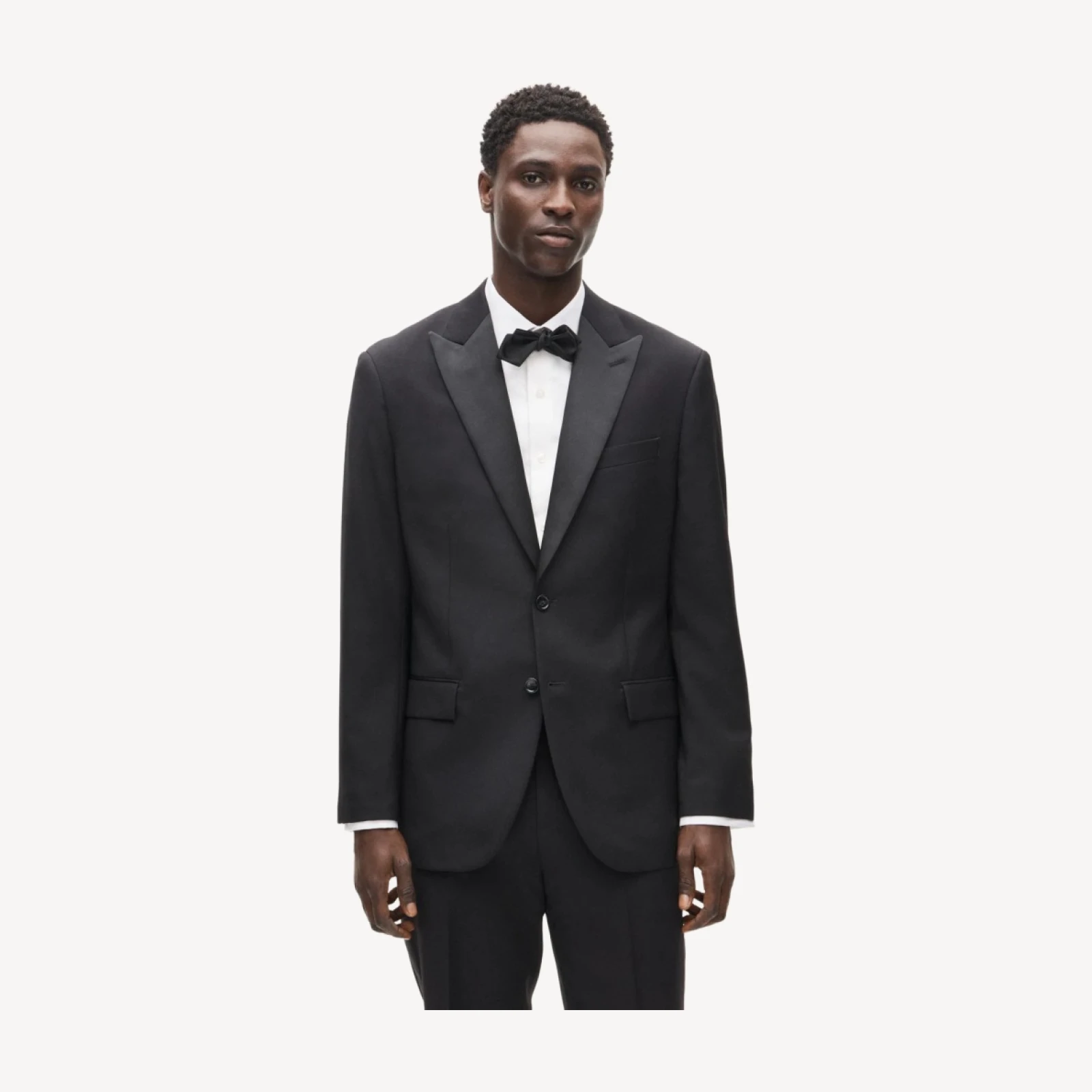 Crosby Classic-fit tuxedo jacket in Italian wool