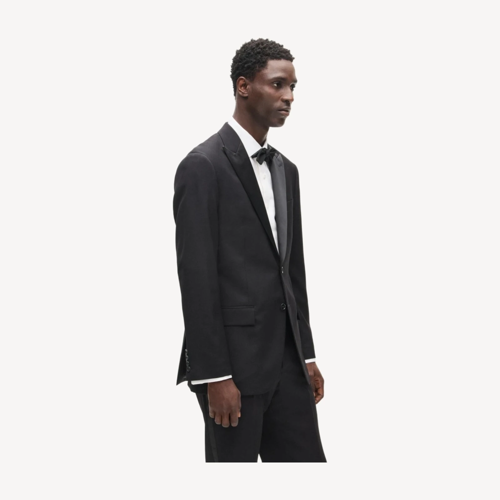 Crosby Classic-fit tuxedo jacket in Italian wool