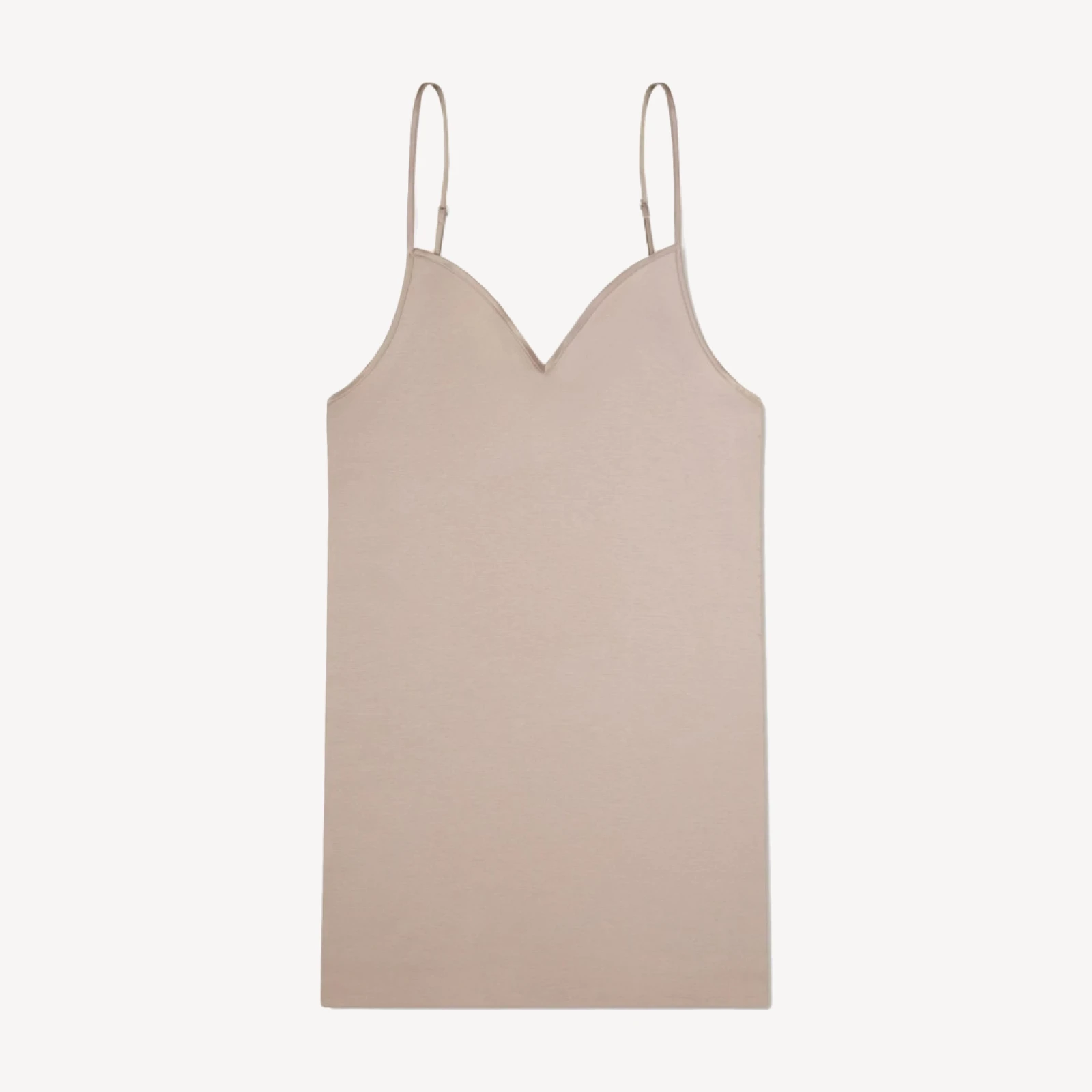 HANRO® cotton seamless V-neck camisole