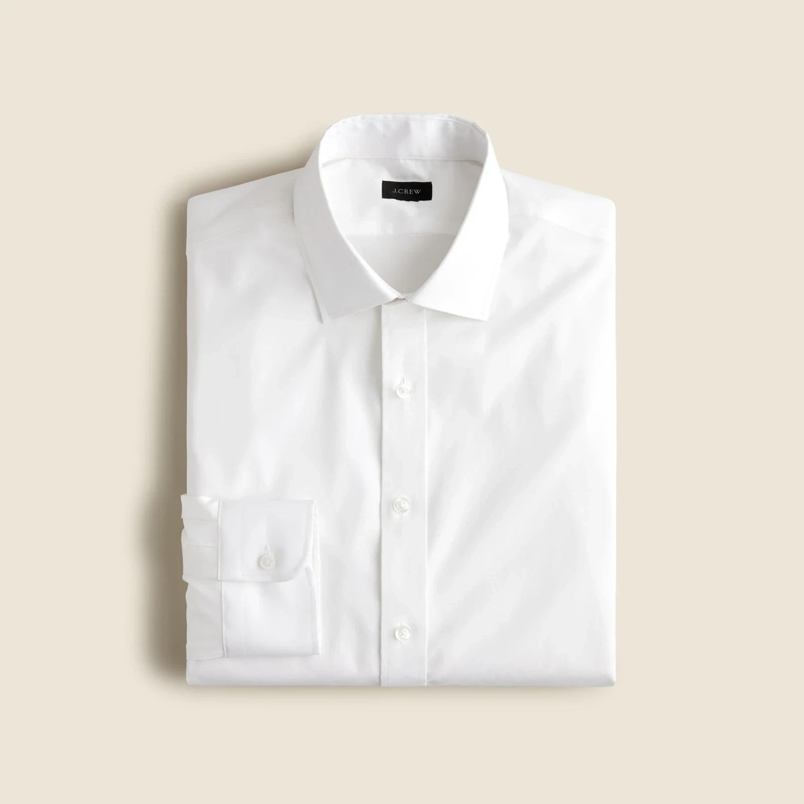 Bowery wrinkle-free dress shirt with spread collar