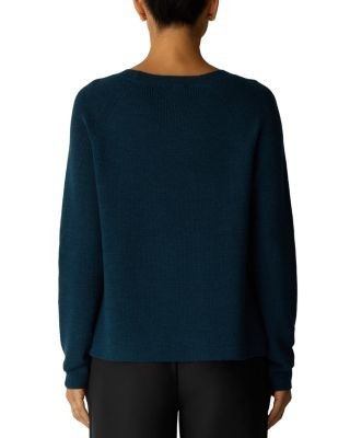 Eileen Fisher Merino Wool Crewneck Sweater