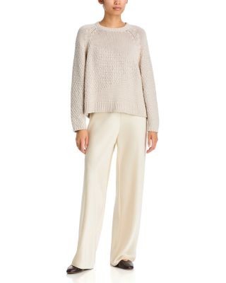 Eileen Fisher Peruvian Cotton Crewneck Sweater