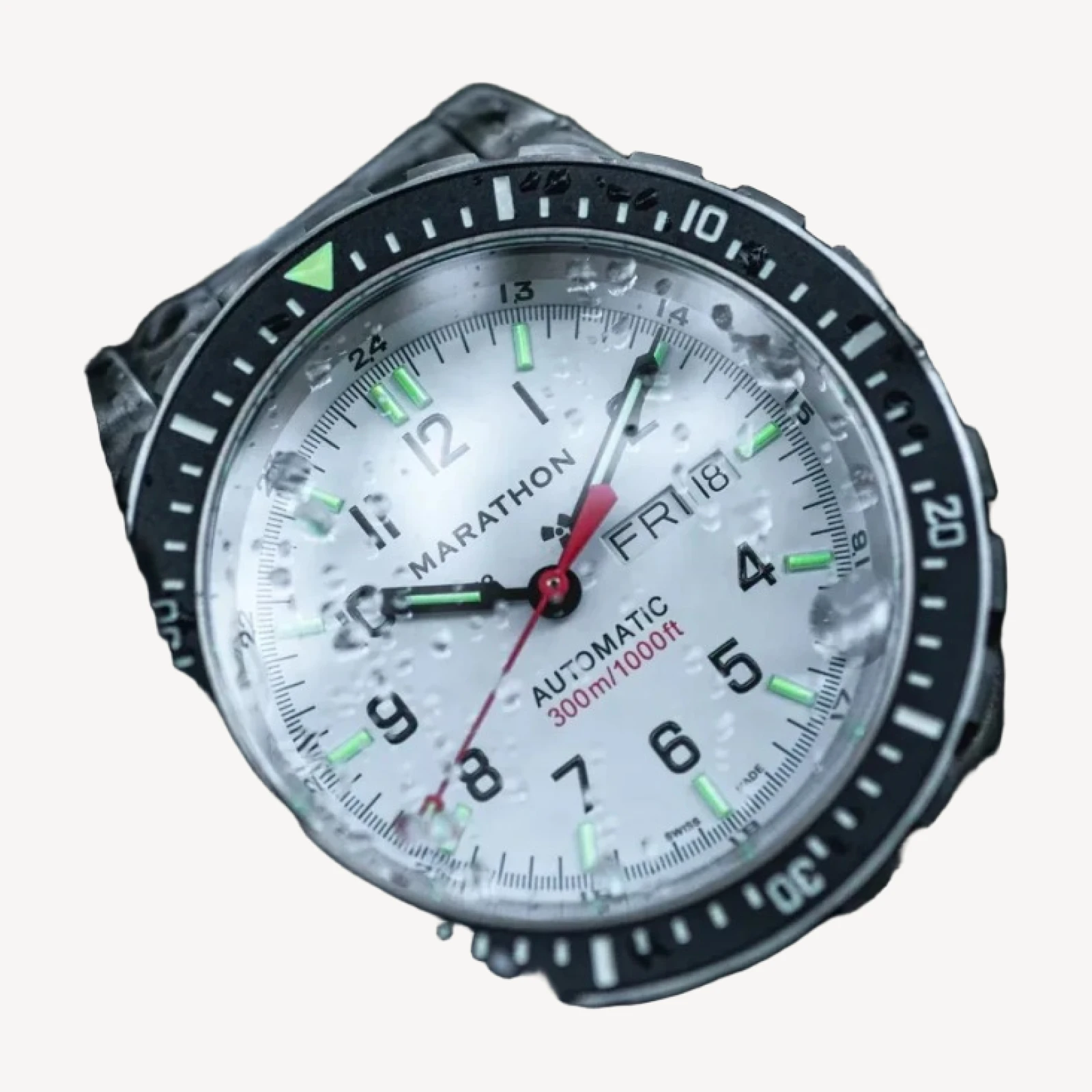 Marathon Watch Company™ Arctic-Edition Jumbo Day/Date Automatic