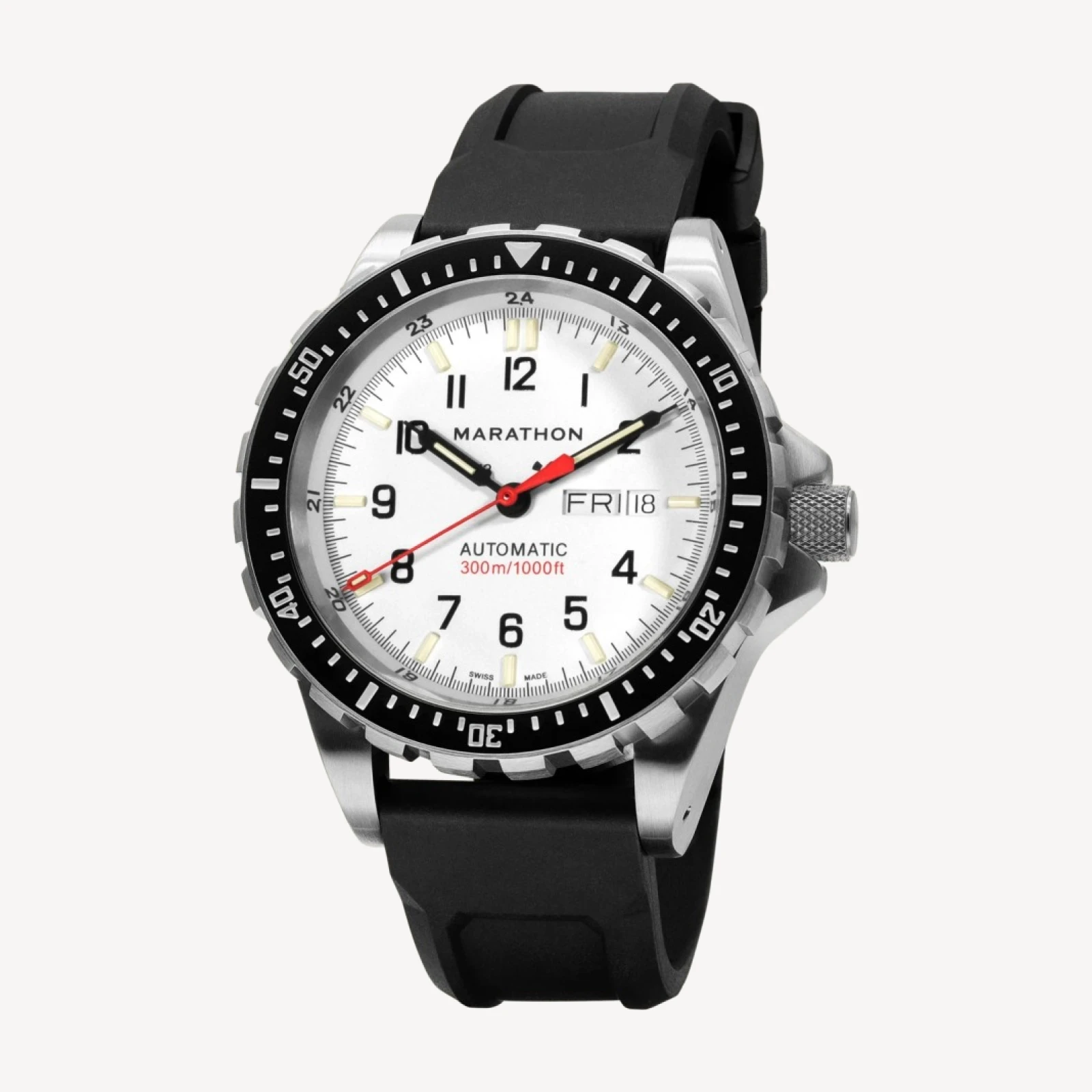 Marathon Watch Company™ Arctic-Edition Jumbo Day/Date Automatic