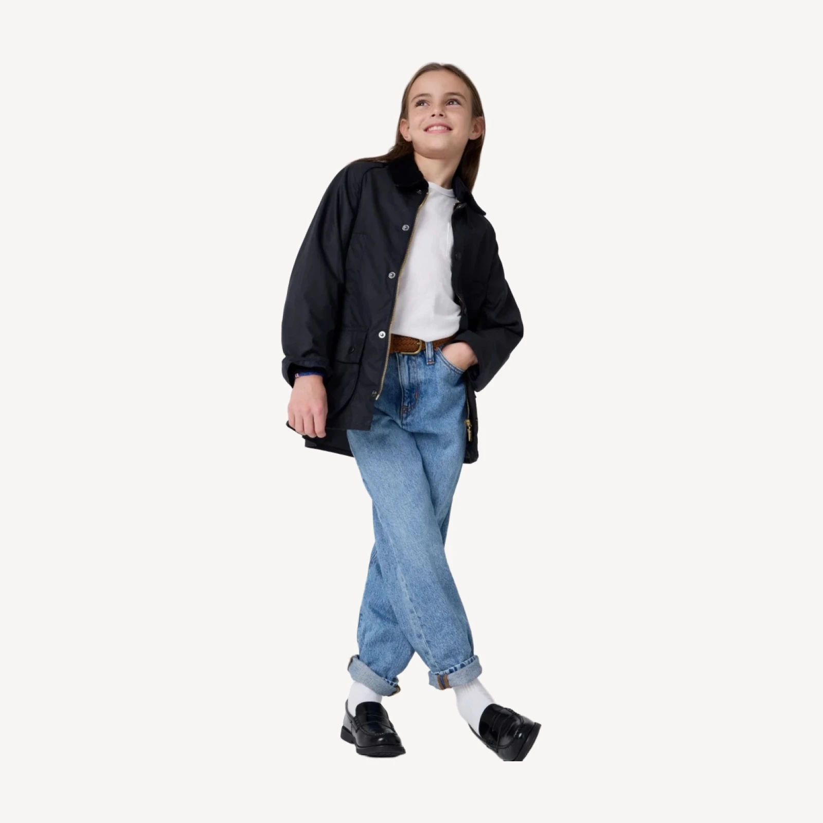 Kids' Barbour® Bedale waxed jacket