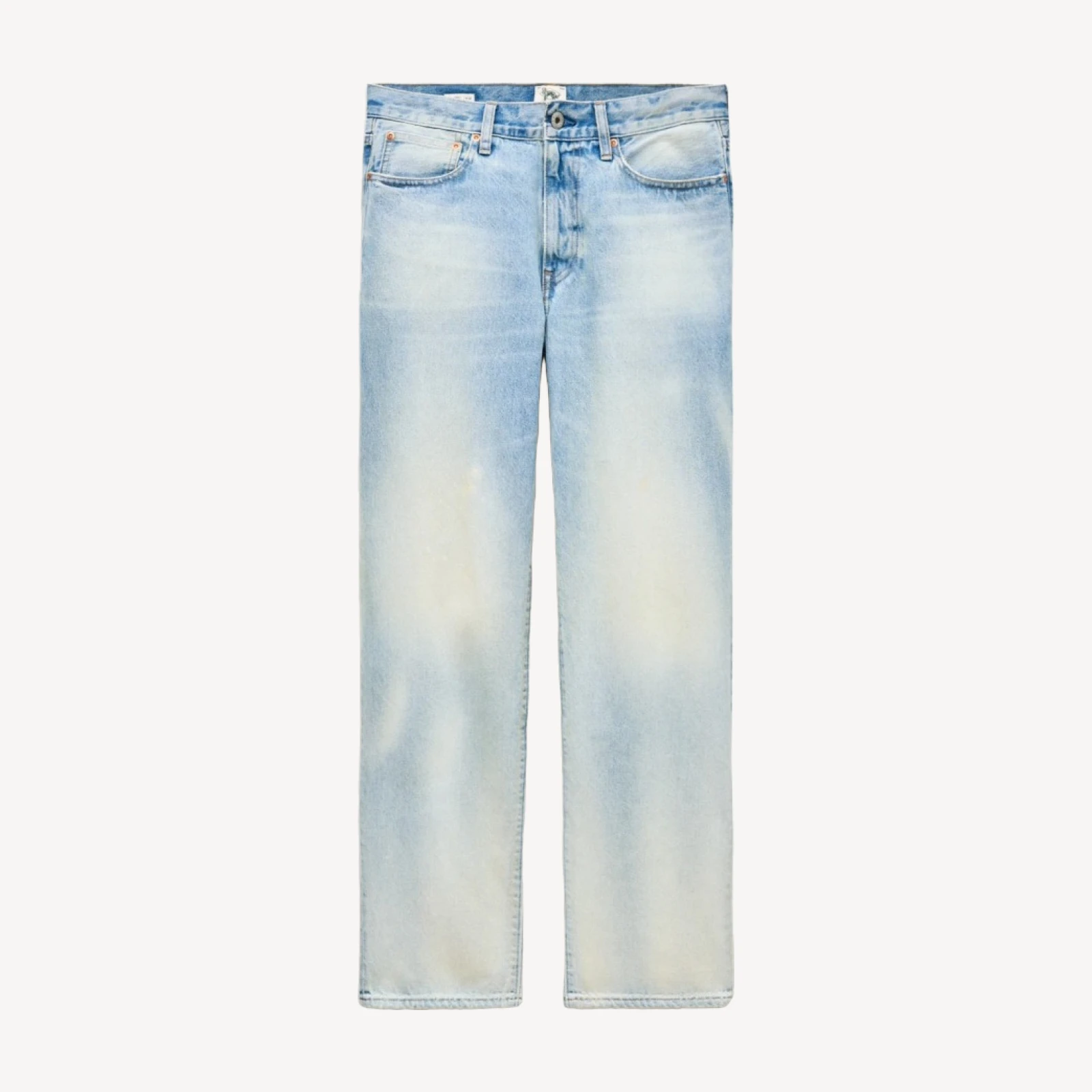 Classic Straight bleached jean