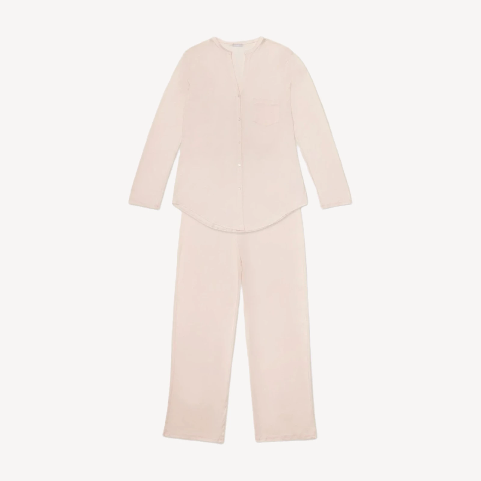 HANRO® Cotton Deluxe long-sleeve pajamas