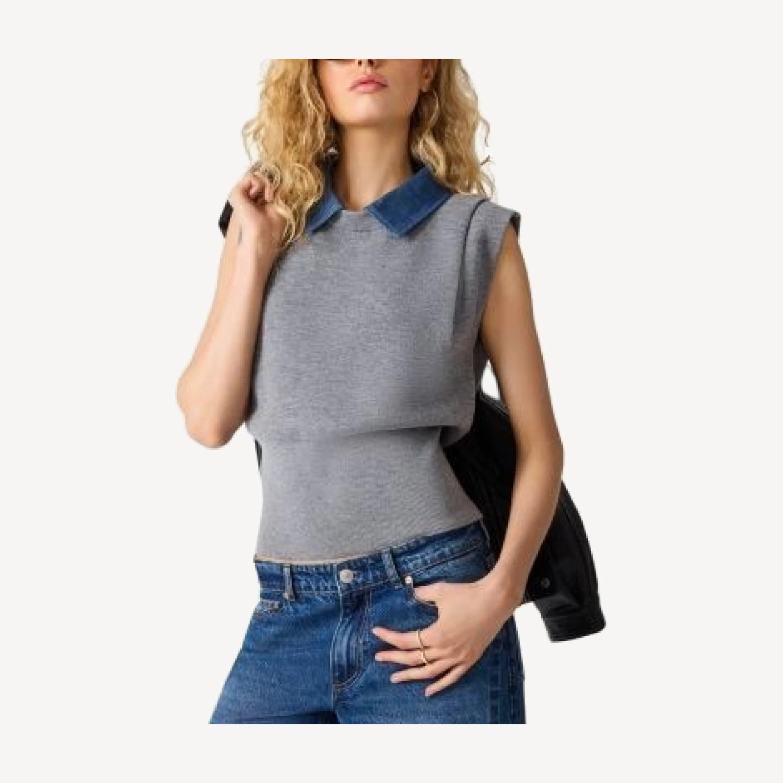 Steve Madden Kelson Sleeveless Sweater