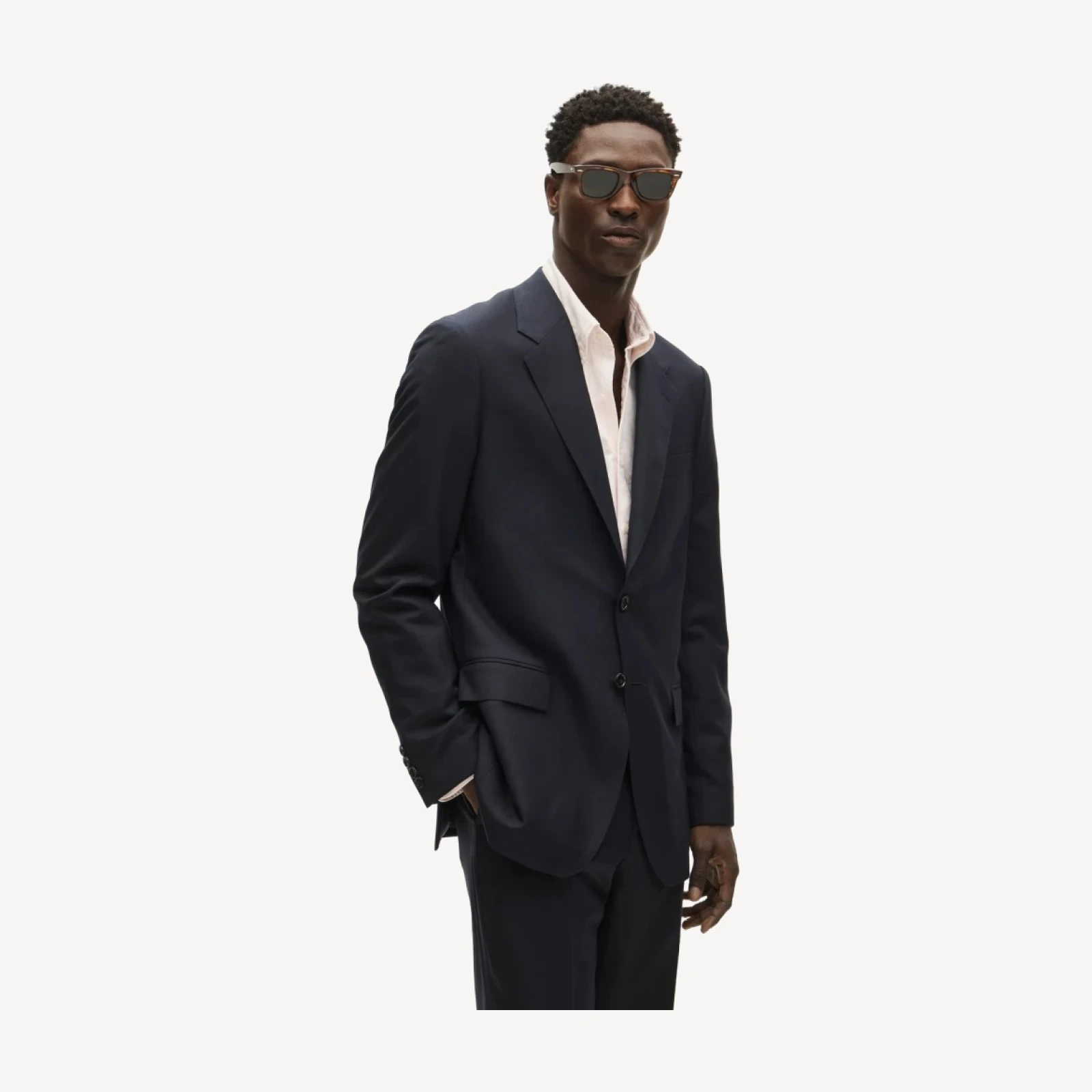 Kenmare Relaxed-fit suit jacket in Italian wool