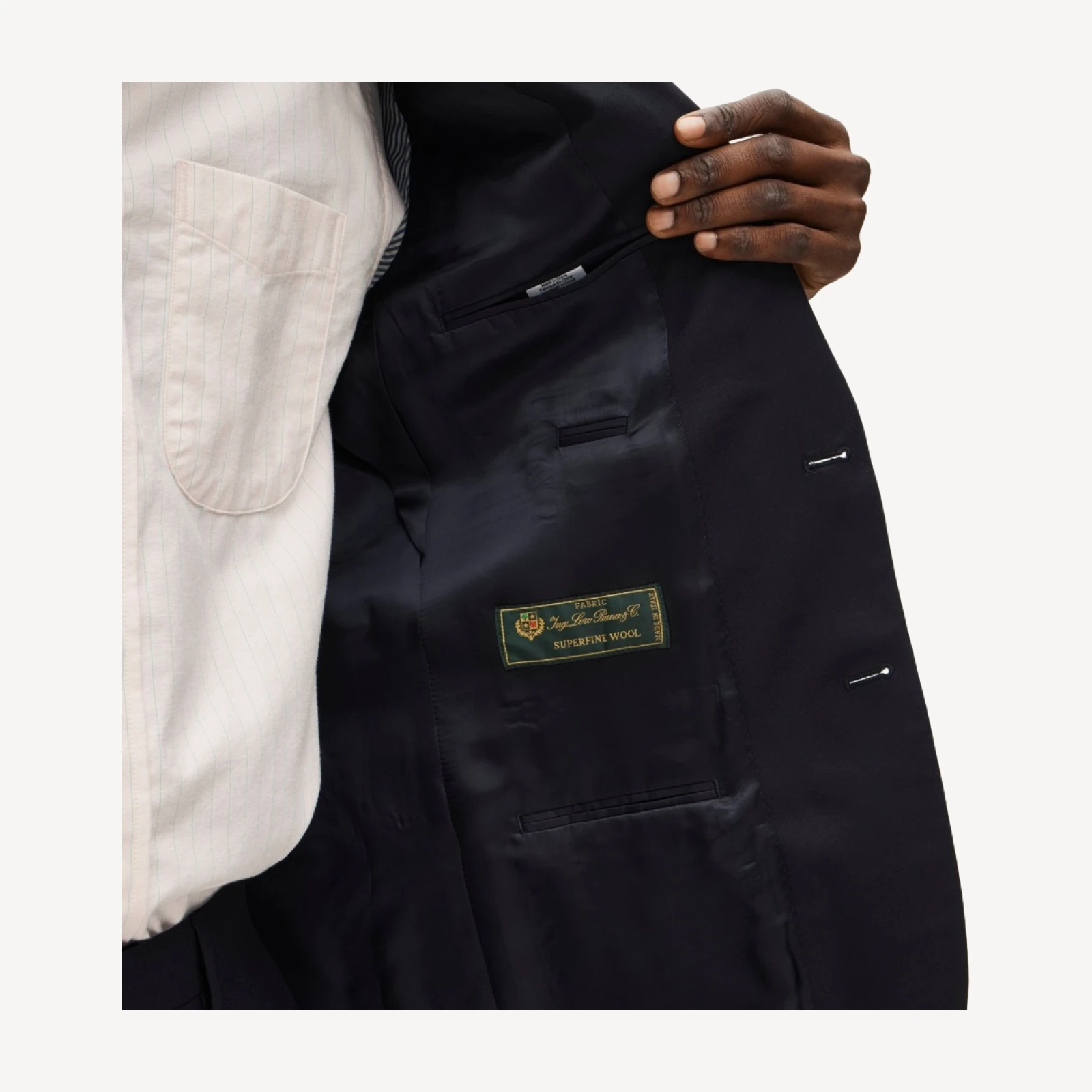 Kenmare Relaxed-fit suit jacket in Italian wool