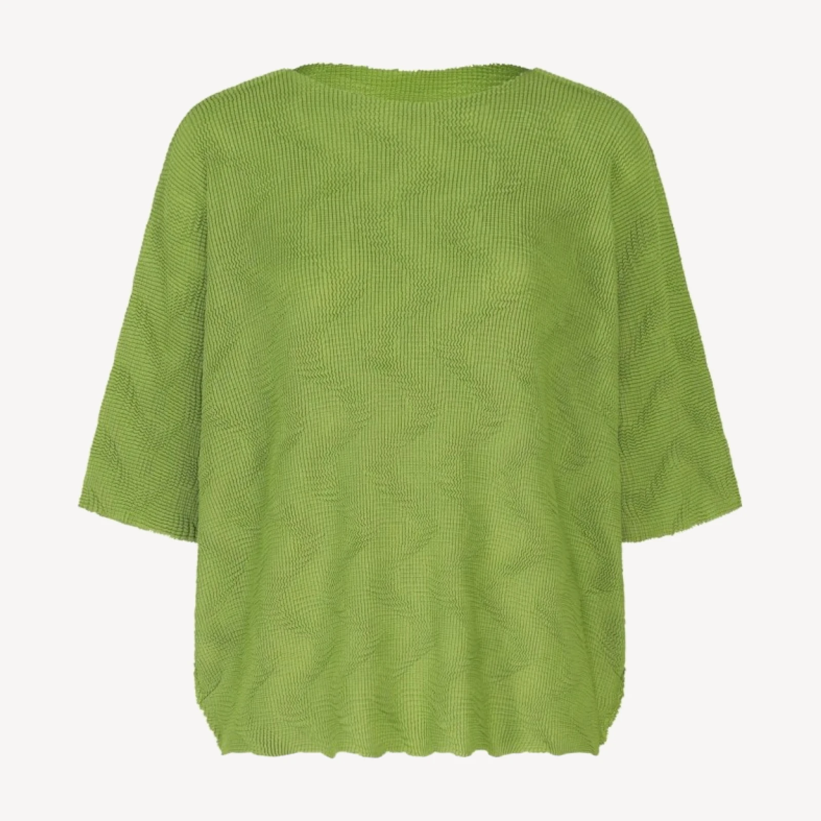 WAVE KNIT STRETCH PLEATS