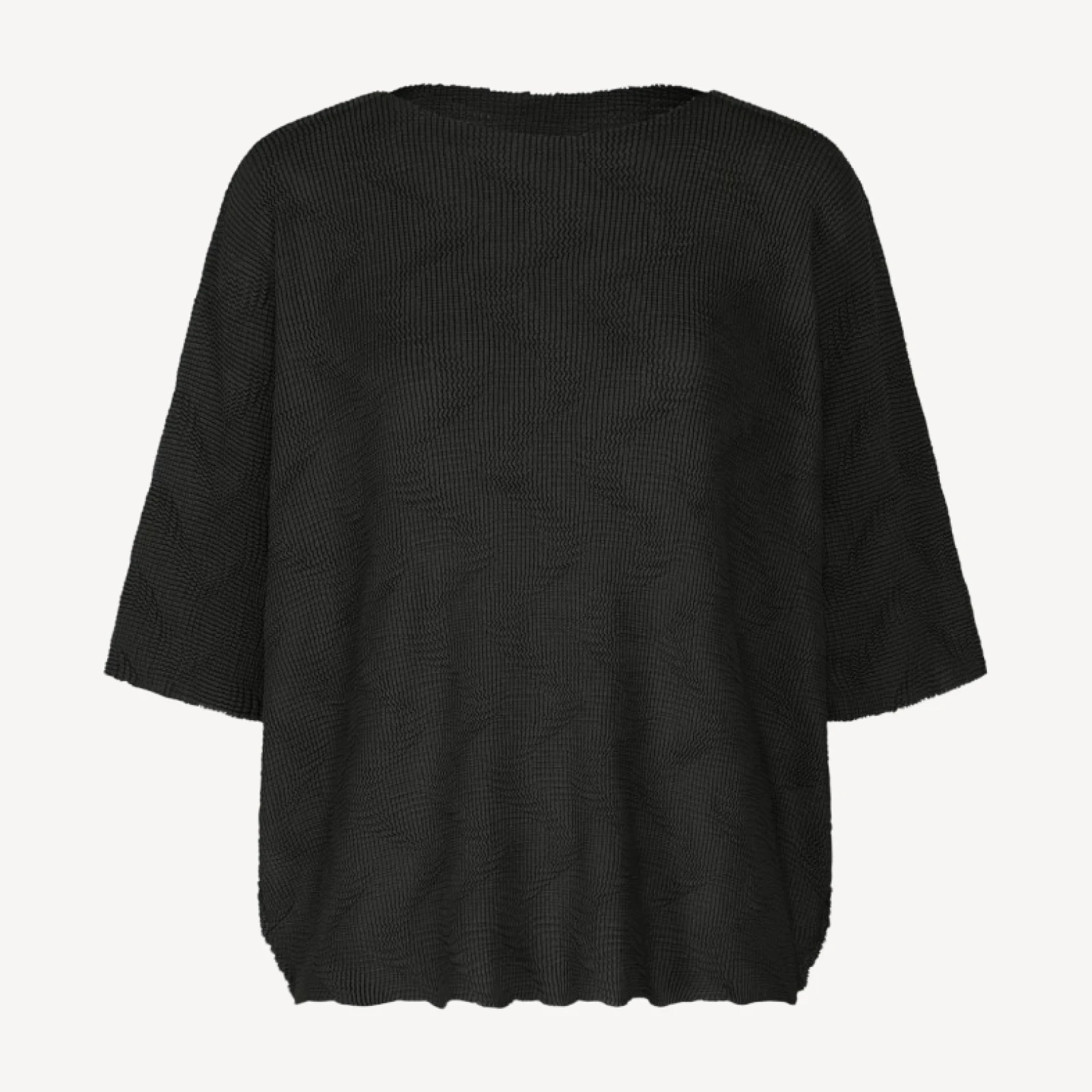 WAVE KNIT STRETCH PLEATS