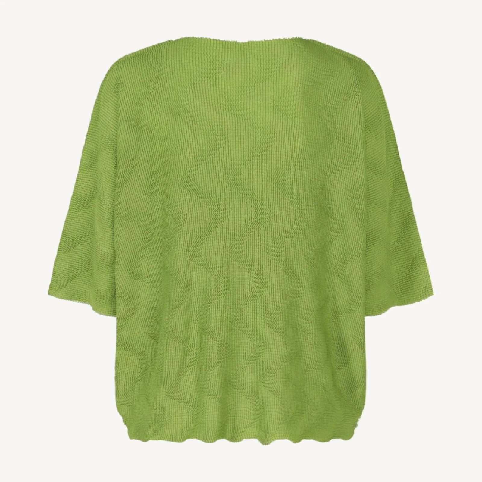 WAVE KNIT STRETCH PLEATS