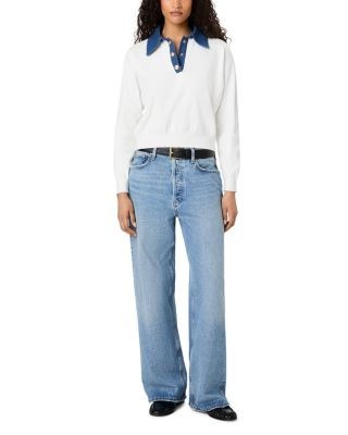 French Connection Contrast Collar Sweater