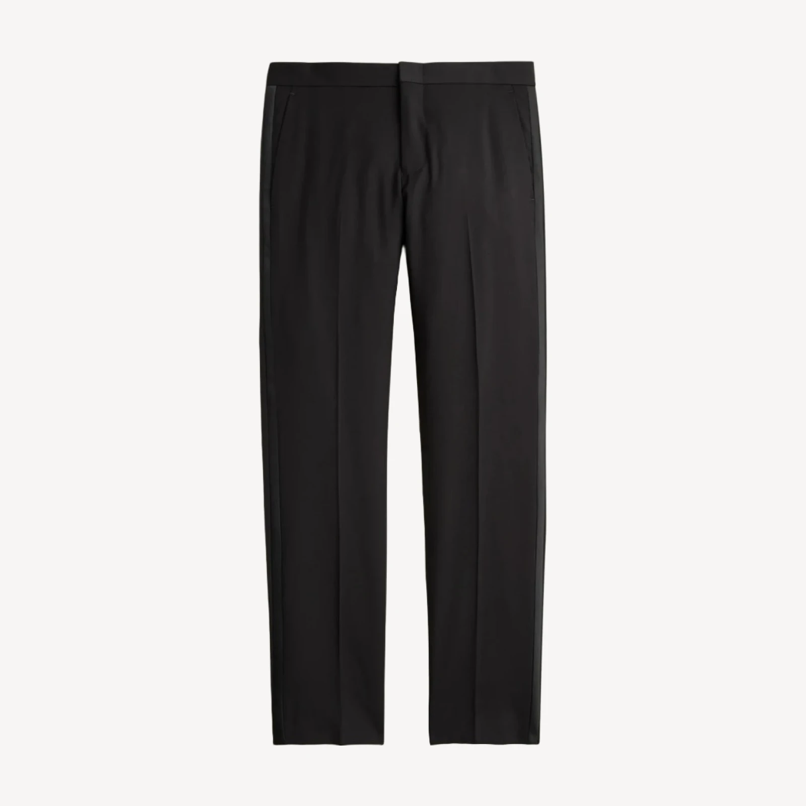 Ludlow Slim-fit tuxedo pant in Italian wool
