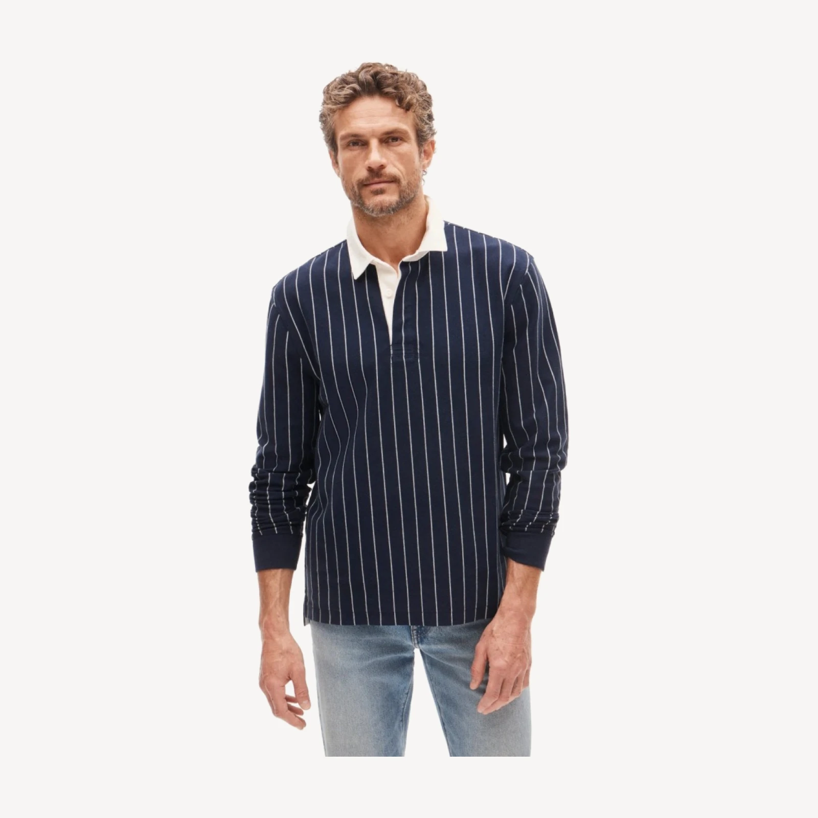 Rugby shirt in stripe