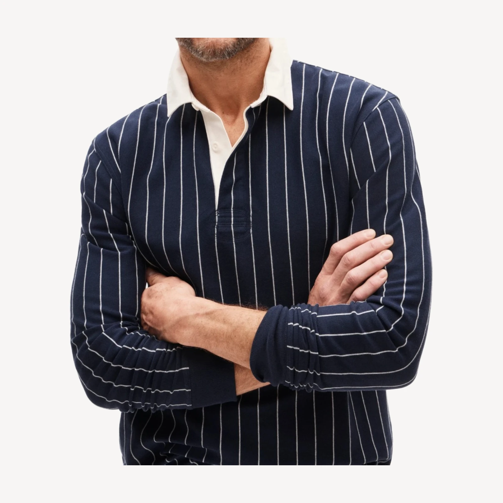 Rugby shirt in stripe