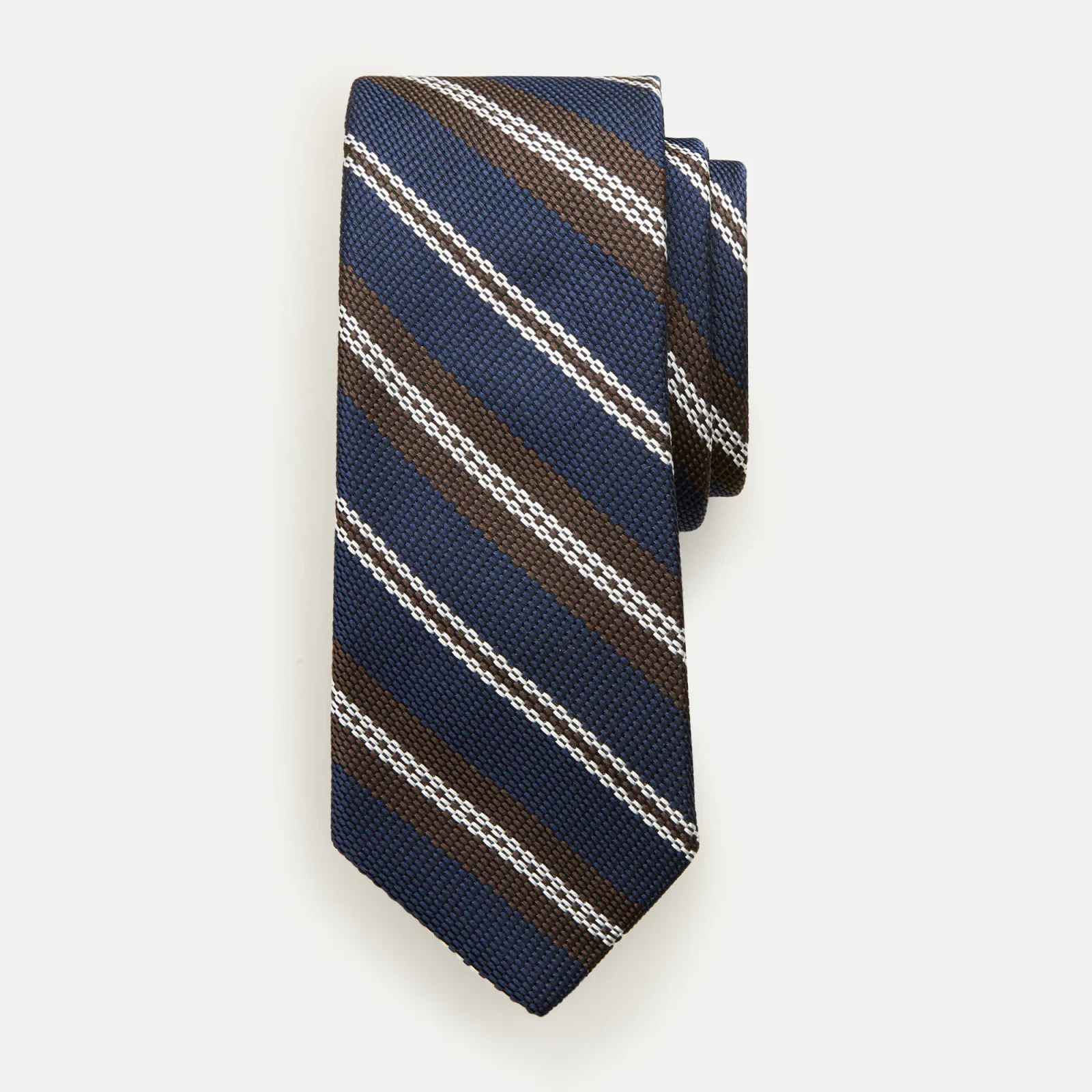 Italian silk tie in stripe