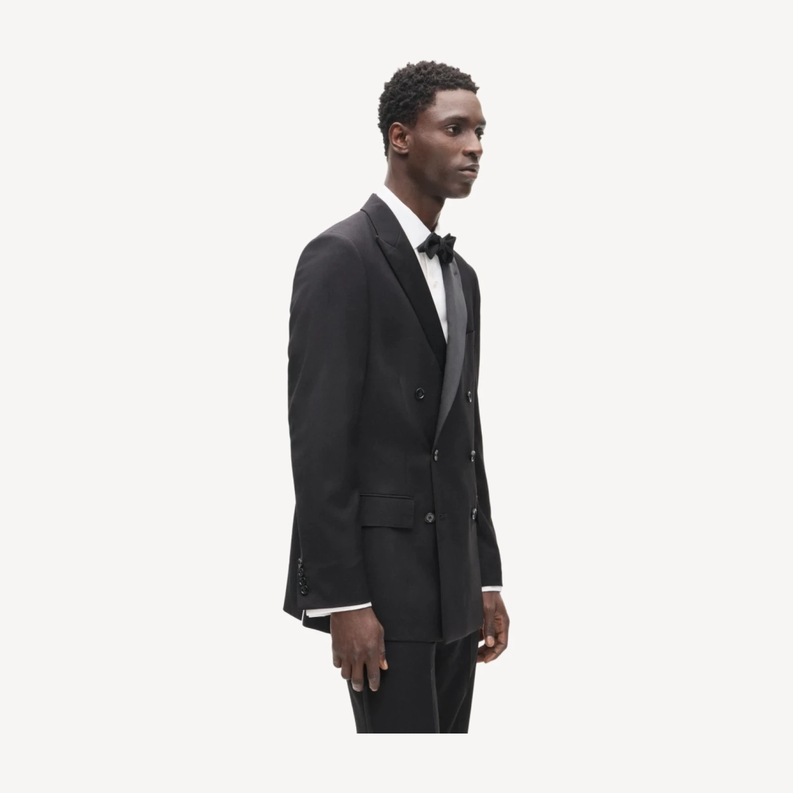 Ludlow Slim-fit double-breasted tuxedo jacket in Italian wool