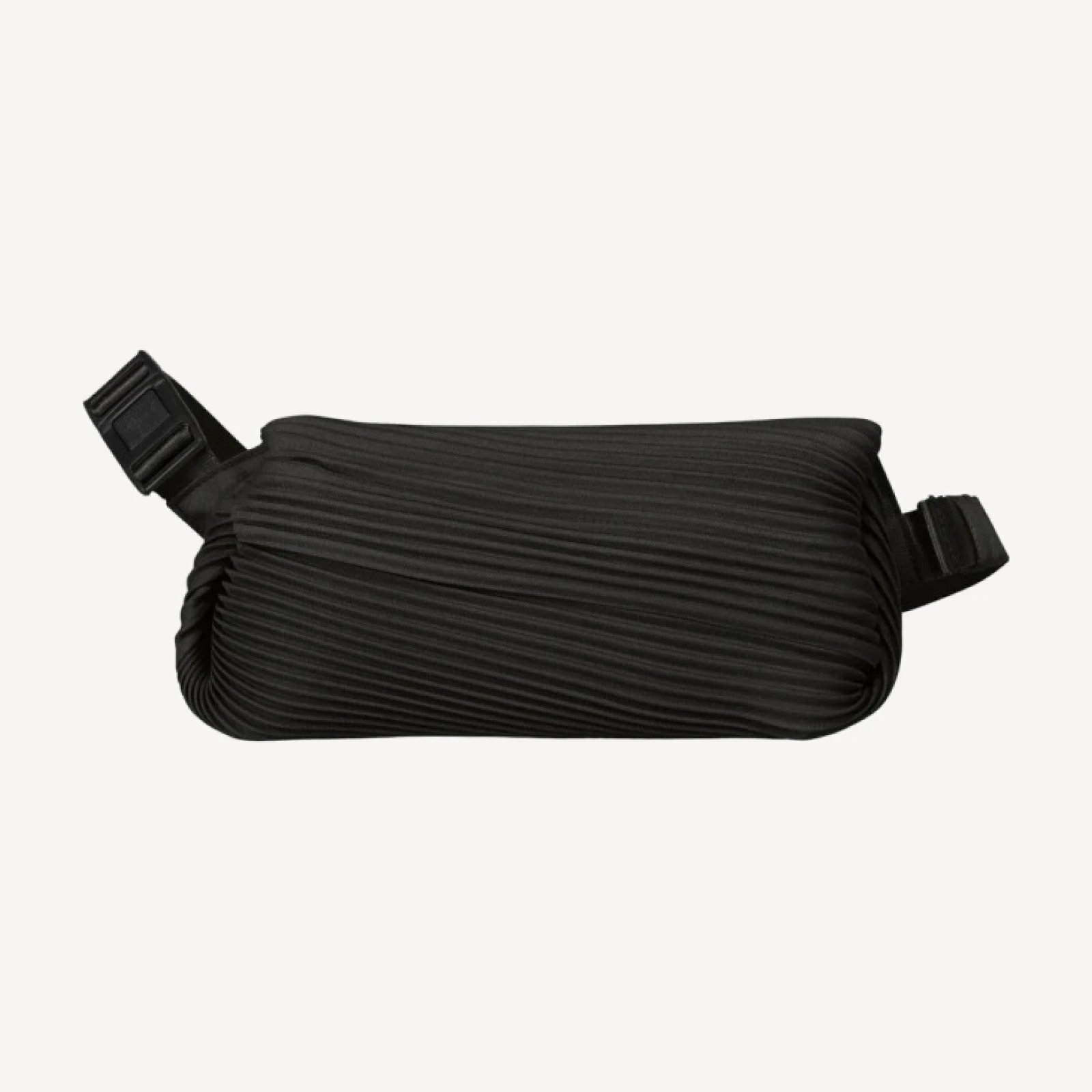 BIAS PLEATS WAIST BAG