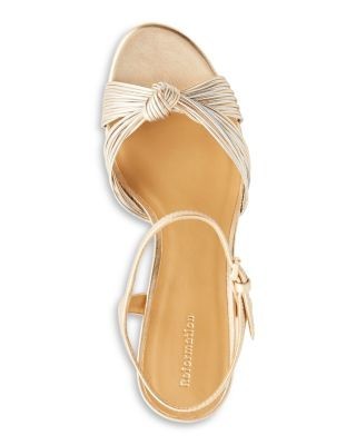 Reformation Women's Petra Cylinder Heel Sandals