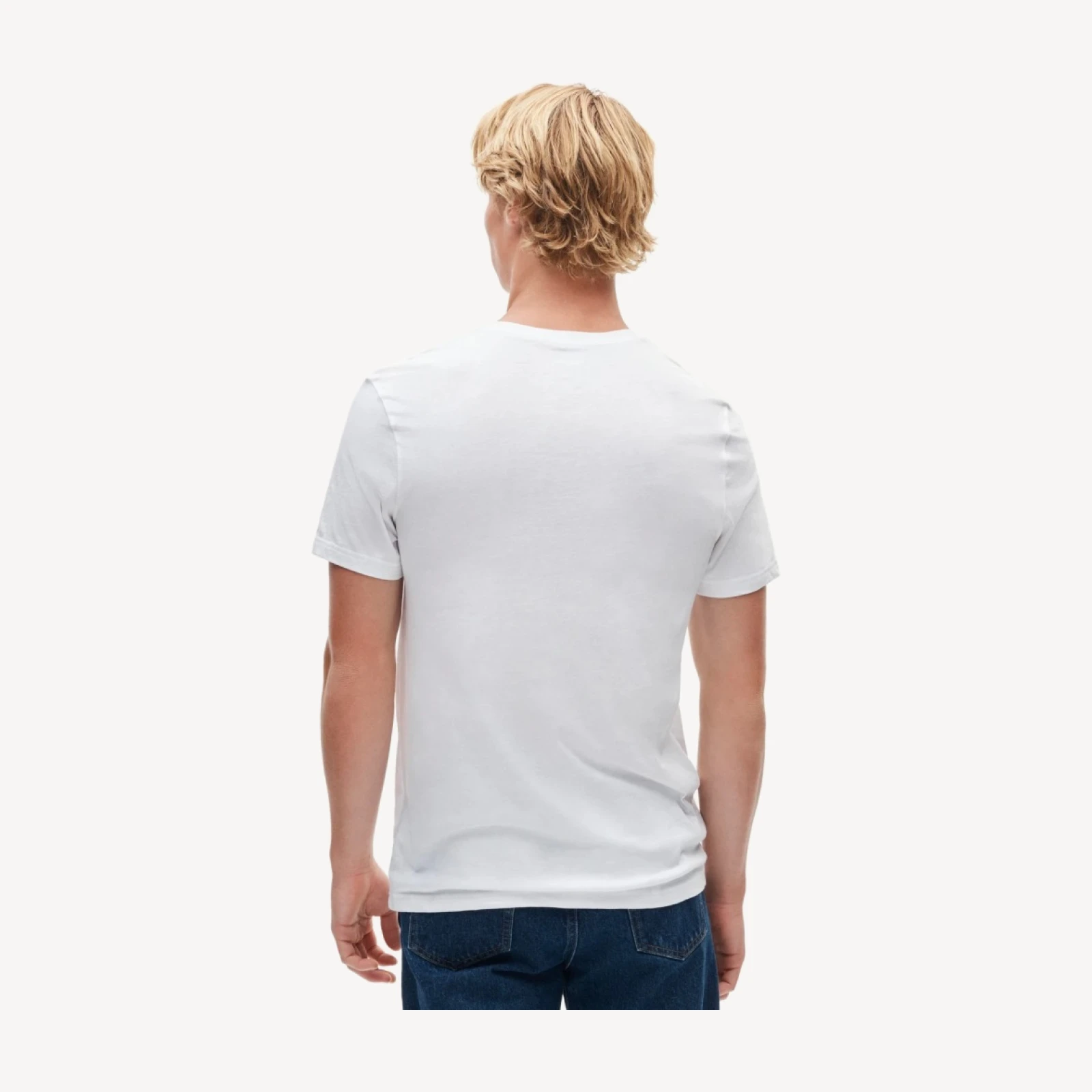 V-neck undershirts three-pack