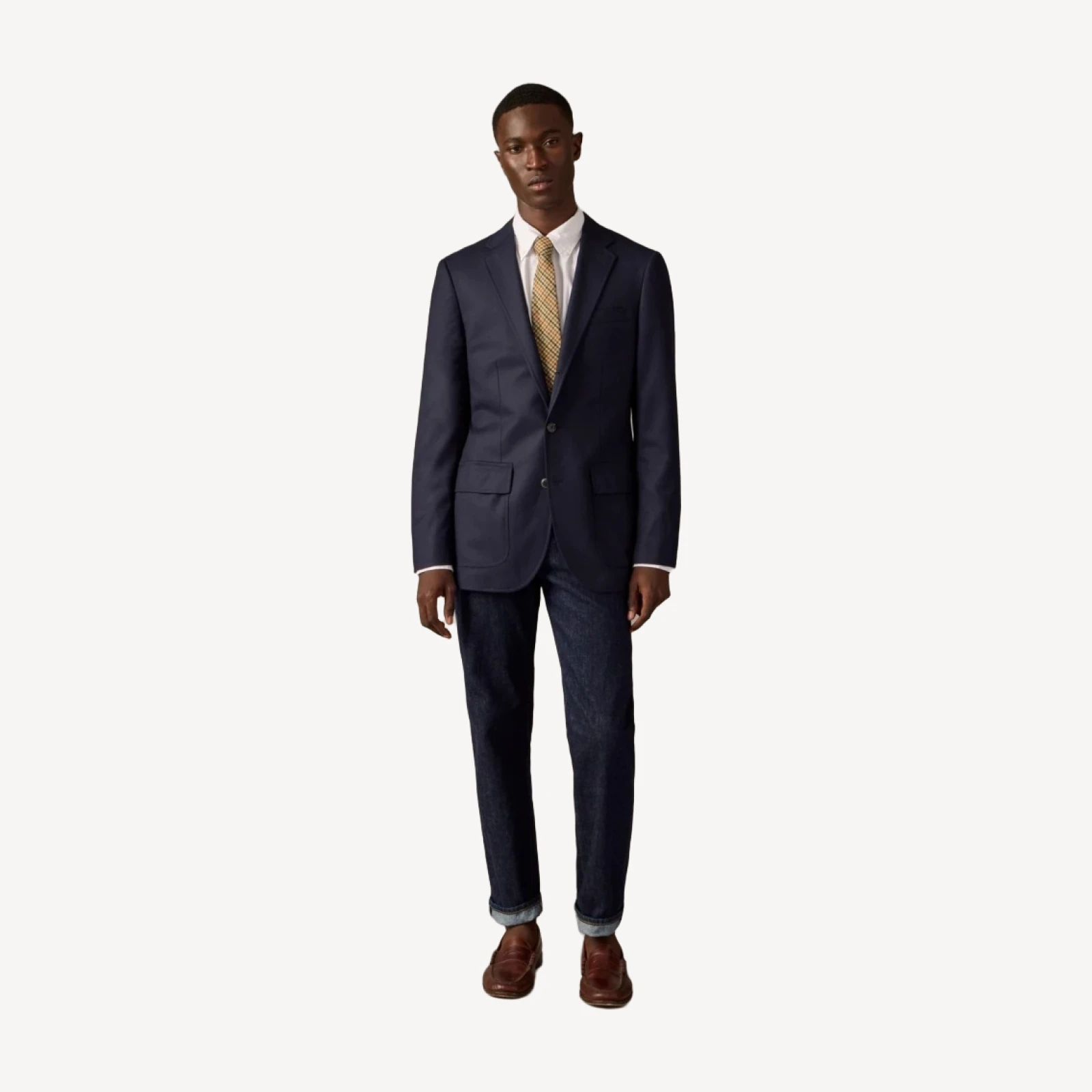 Ludlow Legacy blazer in Italian wool flannel