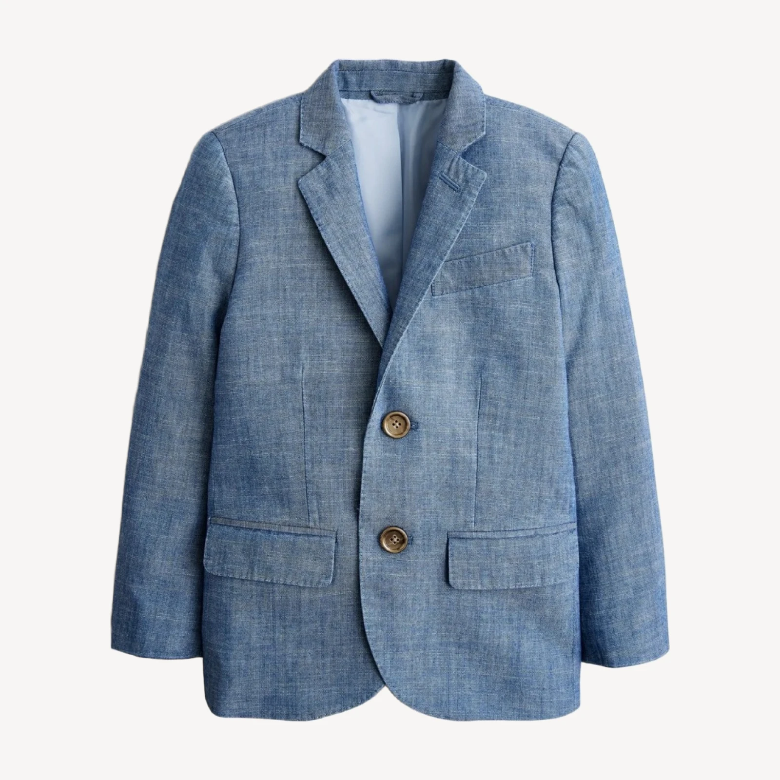 Boys' Ludlow jacket in chambray