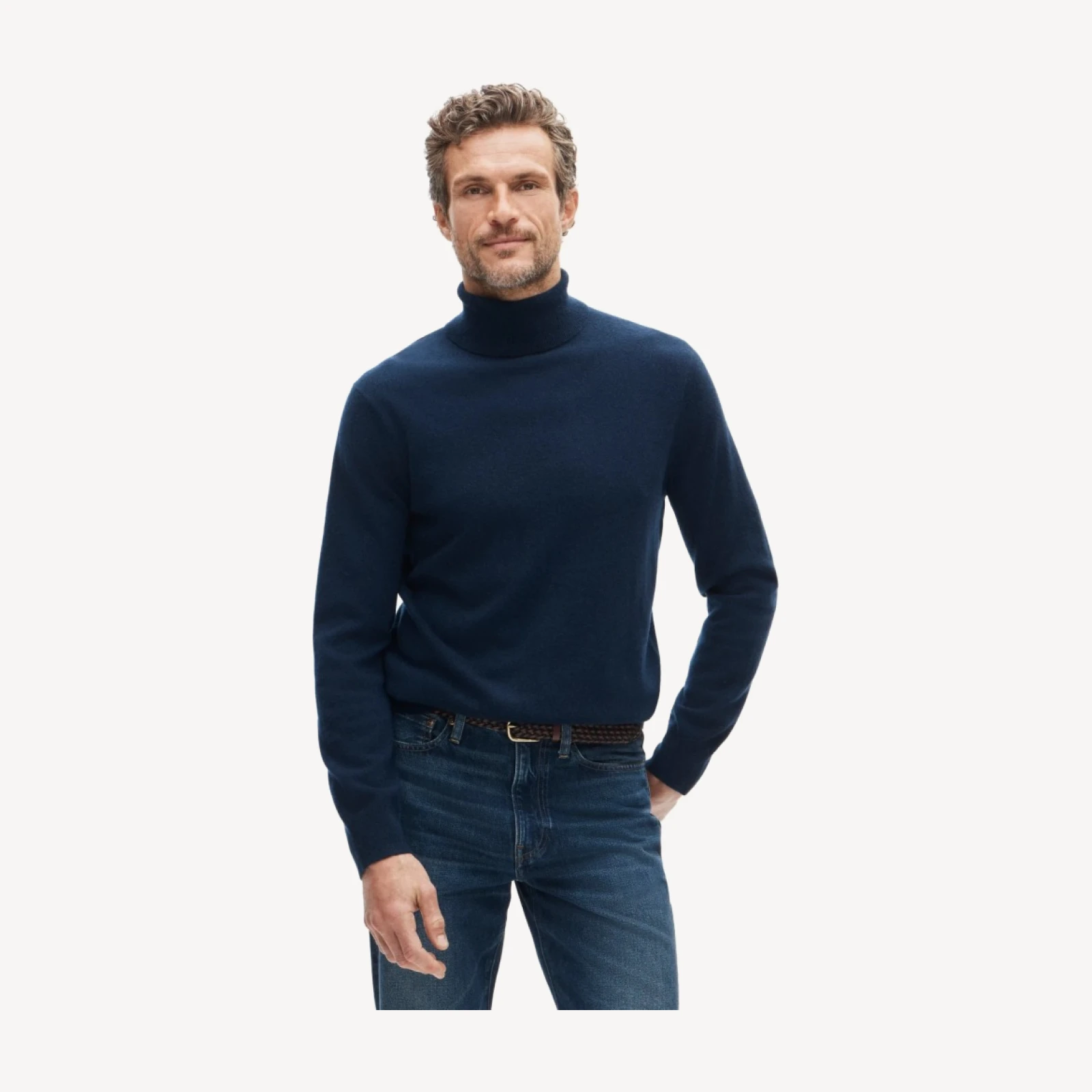 Cashmere turtleneck sweater