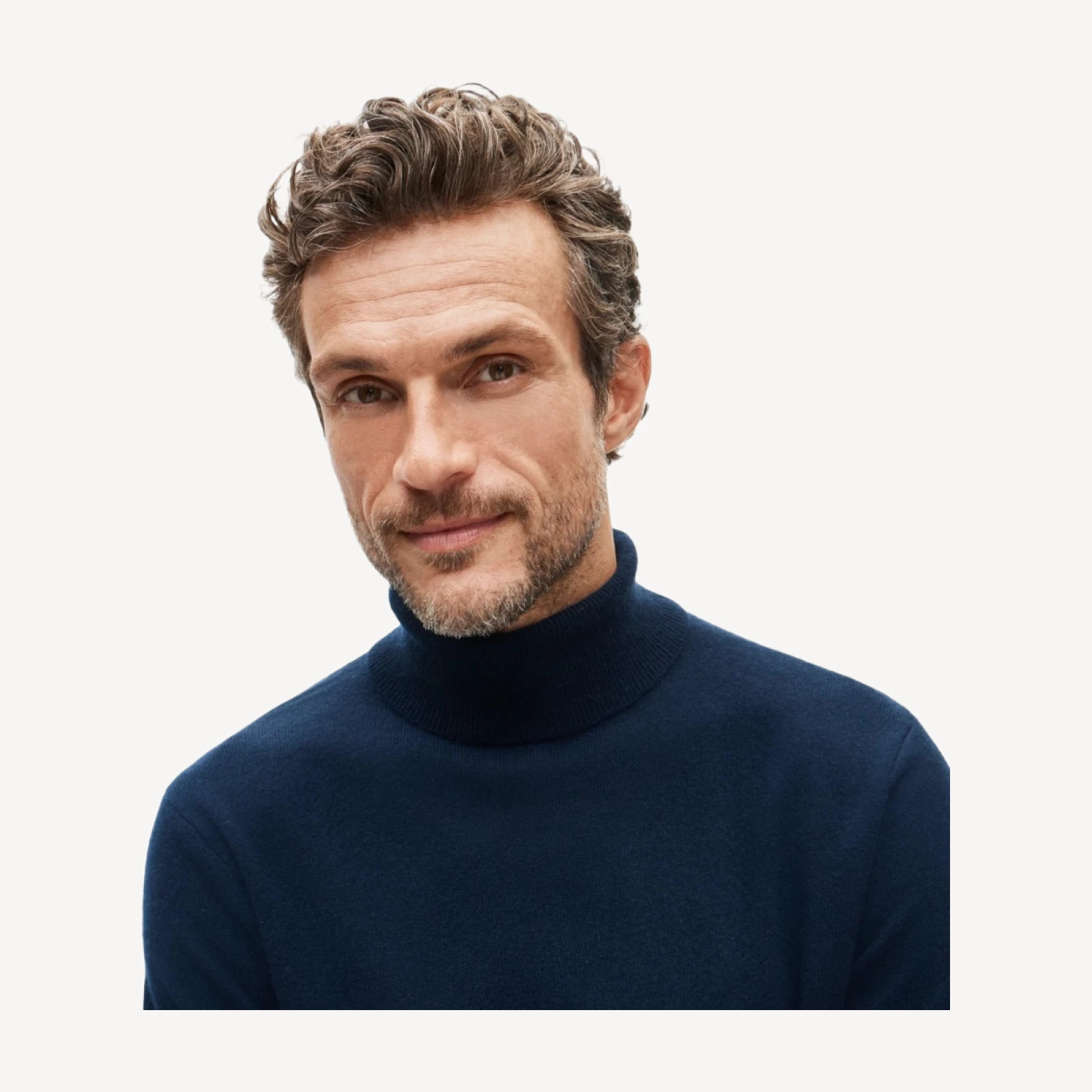 Cashmere turtleneck sweater