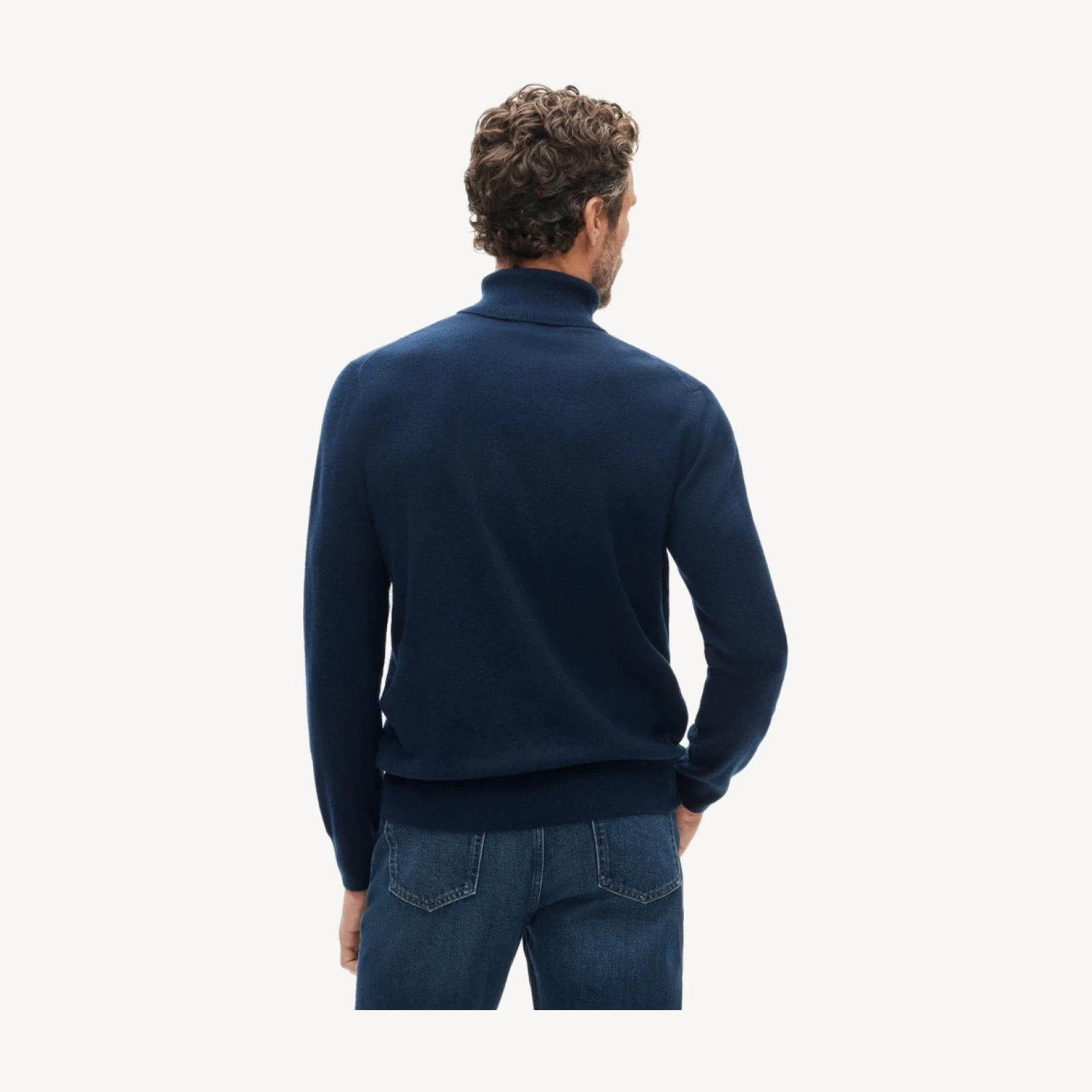 Cashmere turtleneck sweater