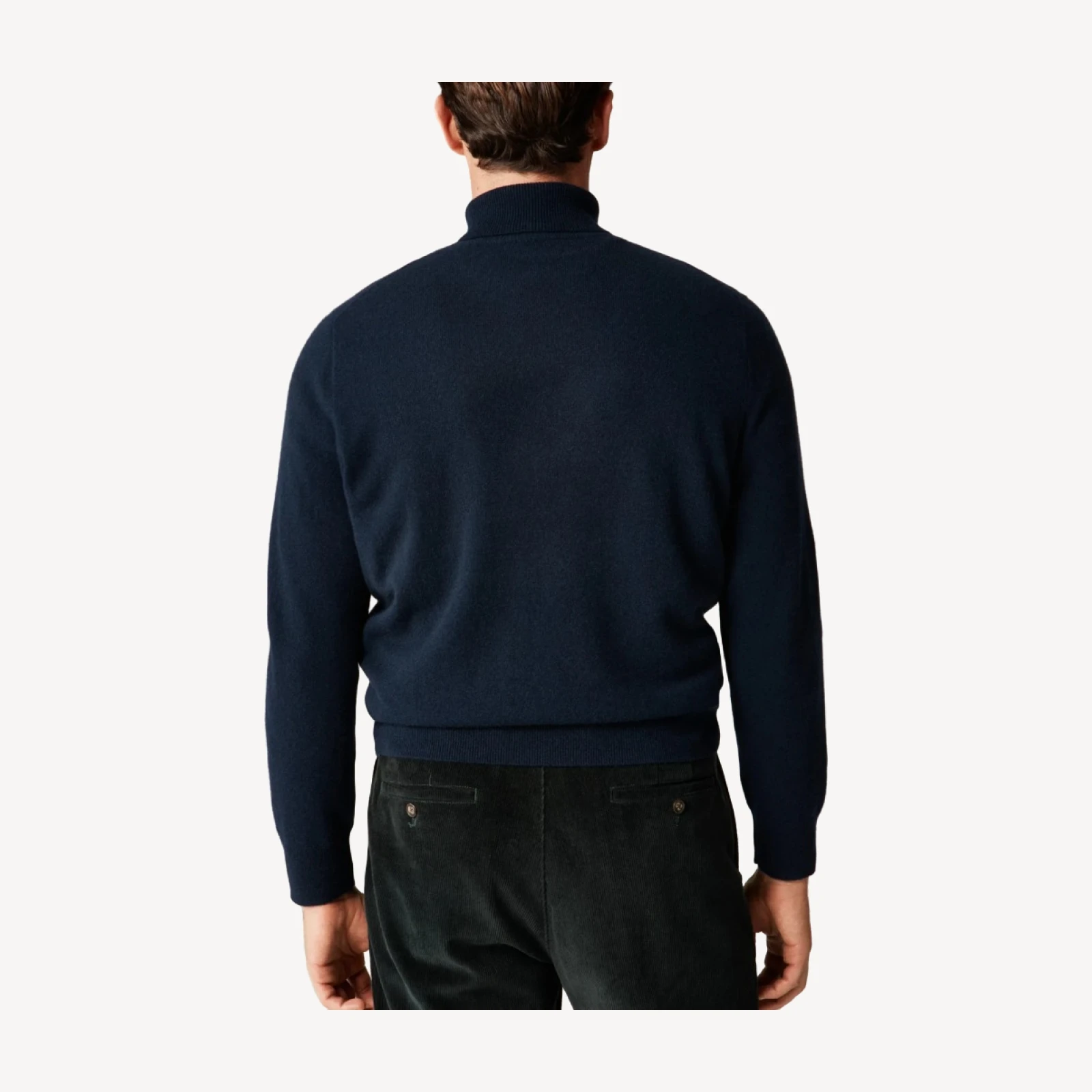 Cashmere turtleneck sweater