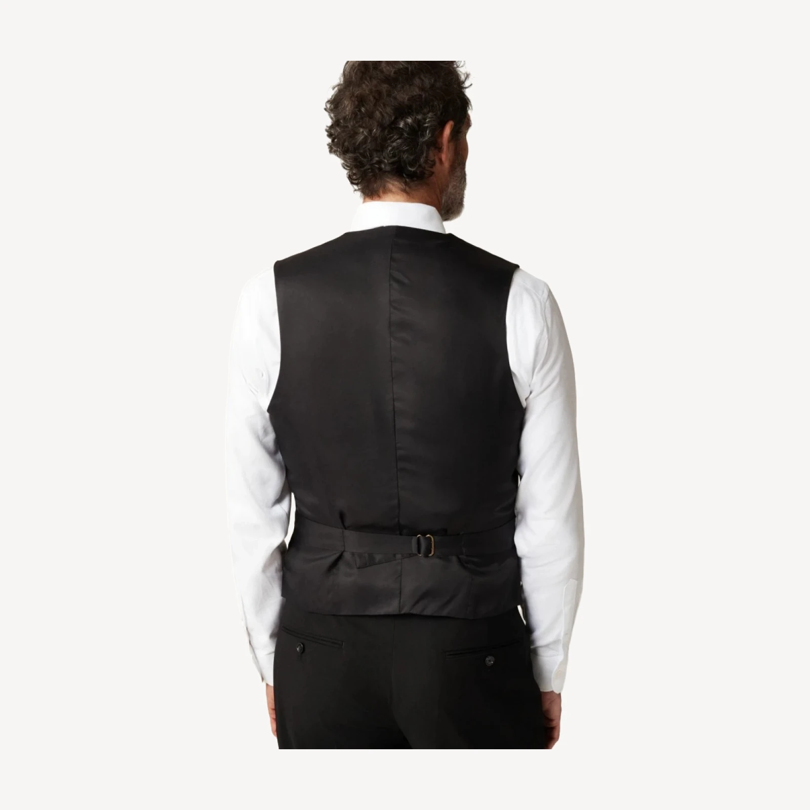 Ludlow Slim-fit tuxedo vest in Italian wool