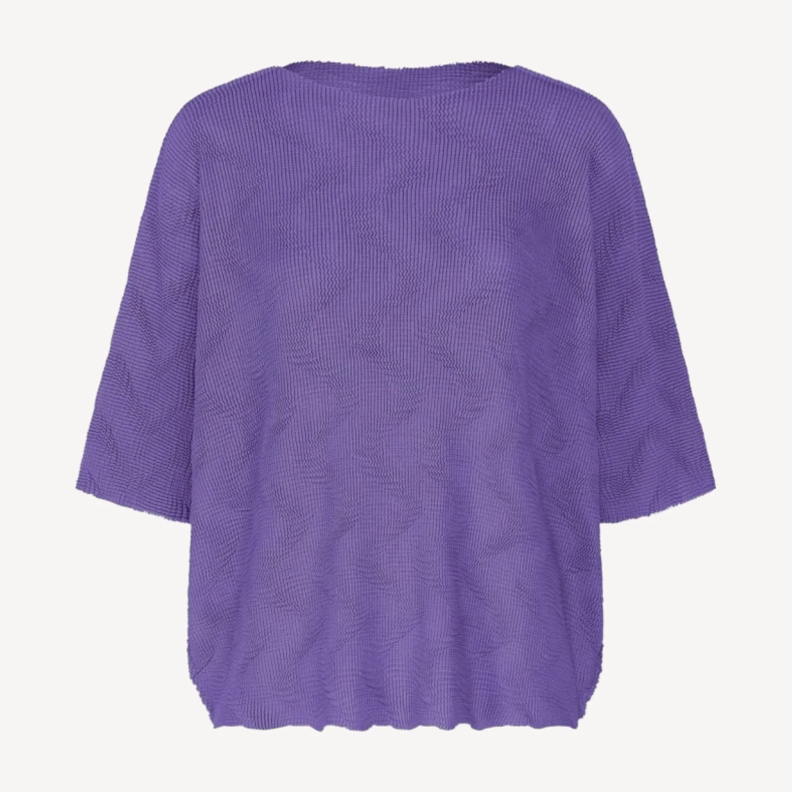 WAVE KNIT STRETCH PLEATS