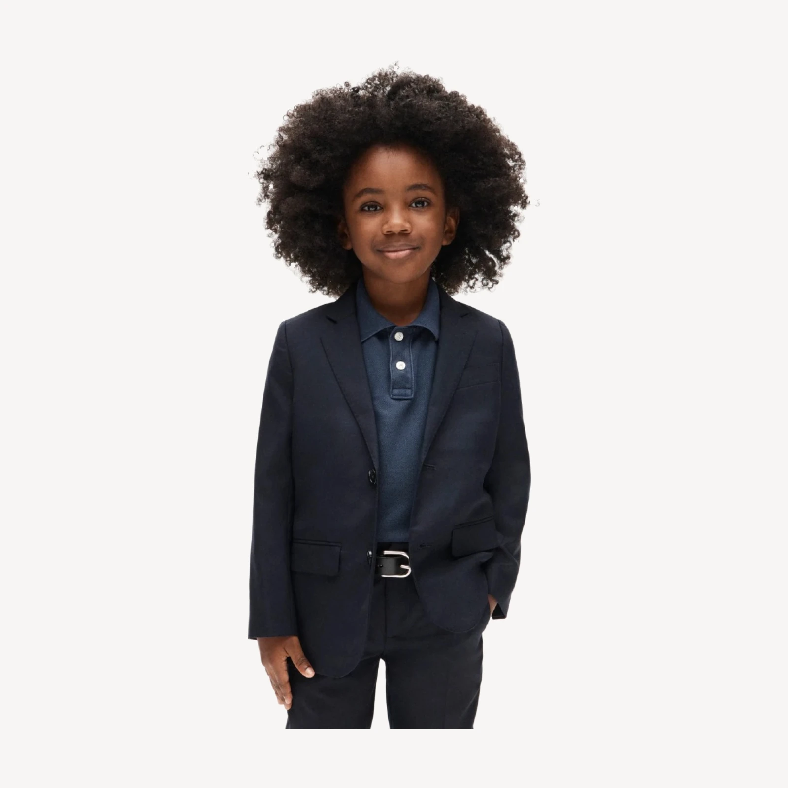 Boys' Ludlow suit jacket in Italian wool