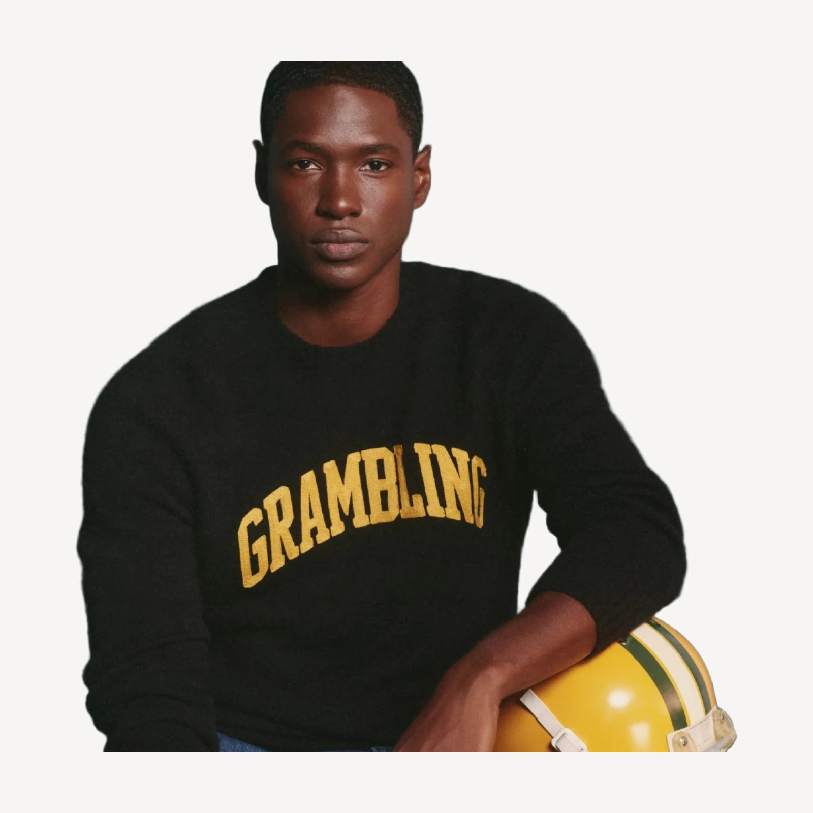 '47 x J.Crew brushed wool Grambling sweater