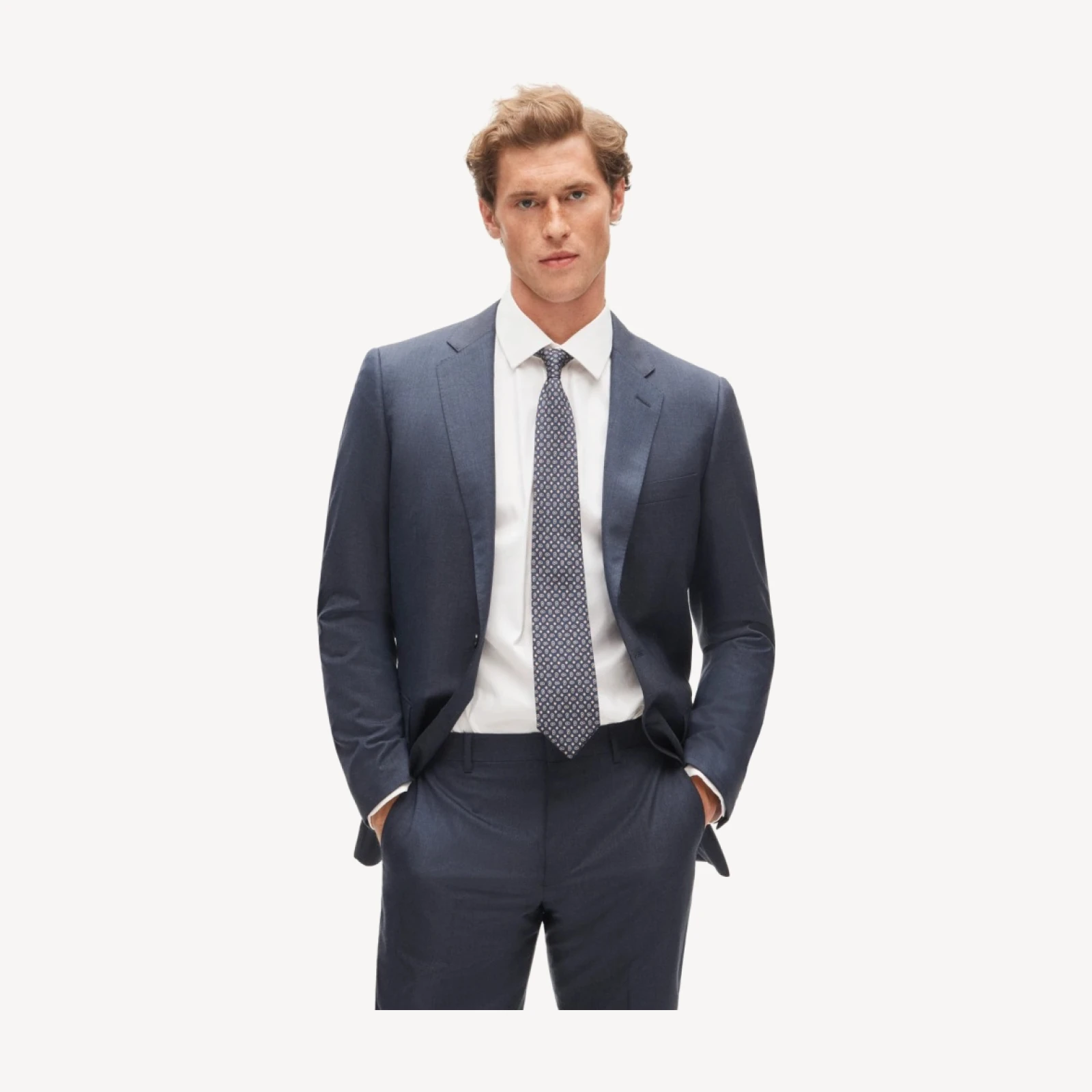 Ludlow Slim-fit suit jacket in Italian wool