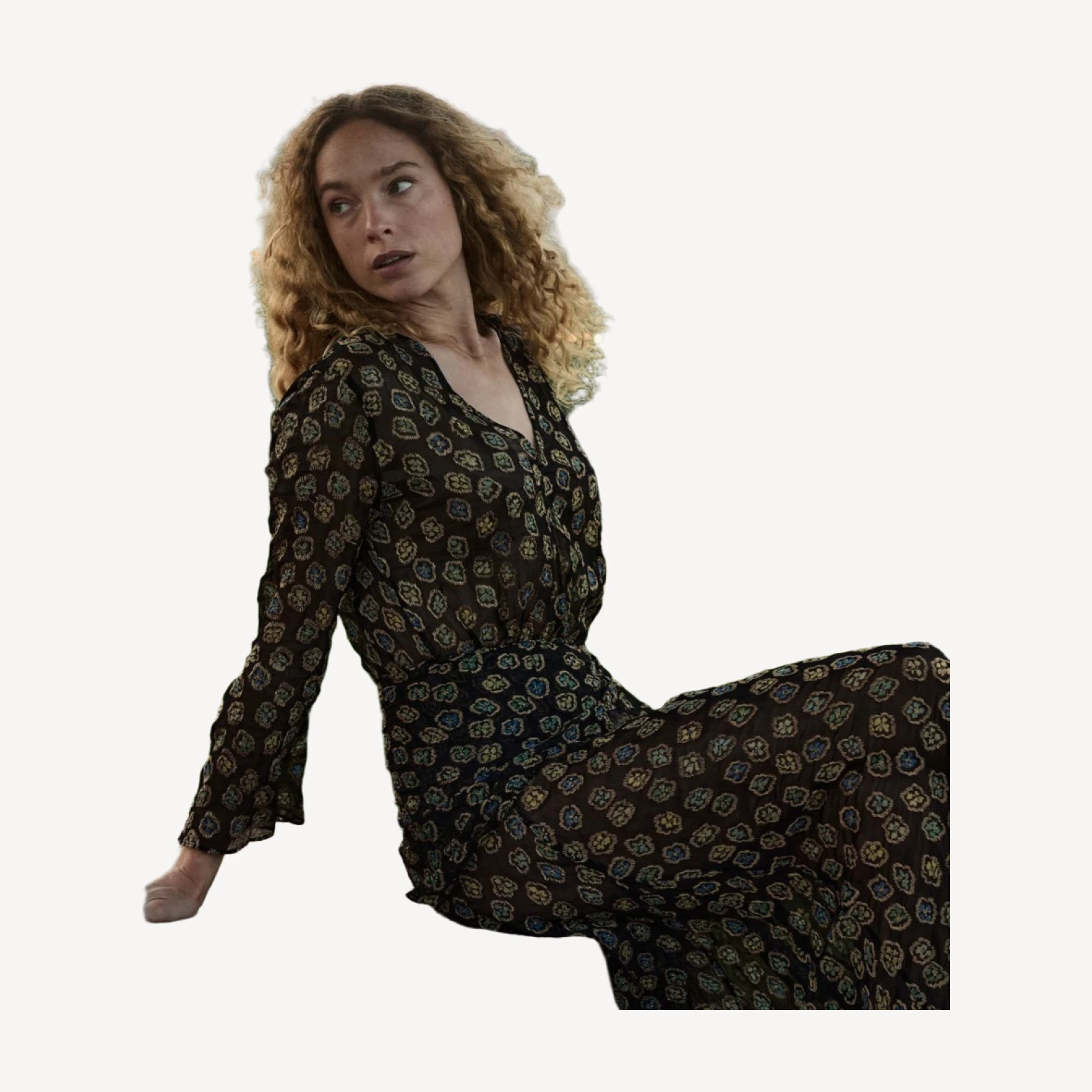 MONIQUE DRESS -- JONI FLORAL