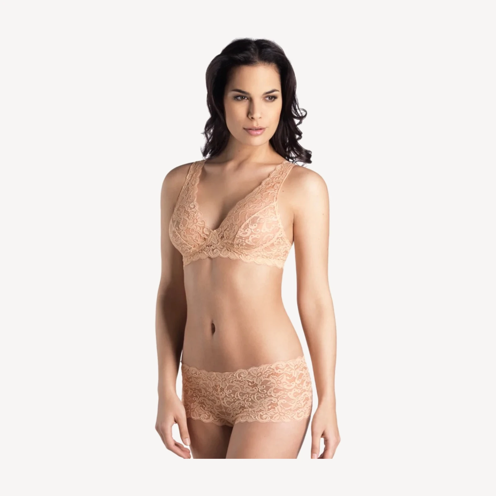 HANRO® luxury moments lace soft cup bra