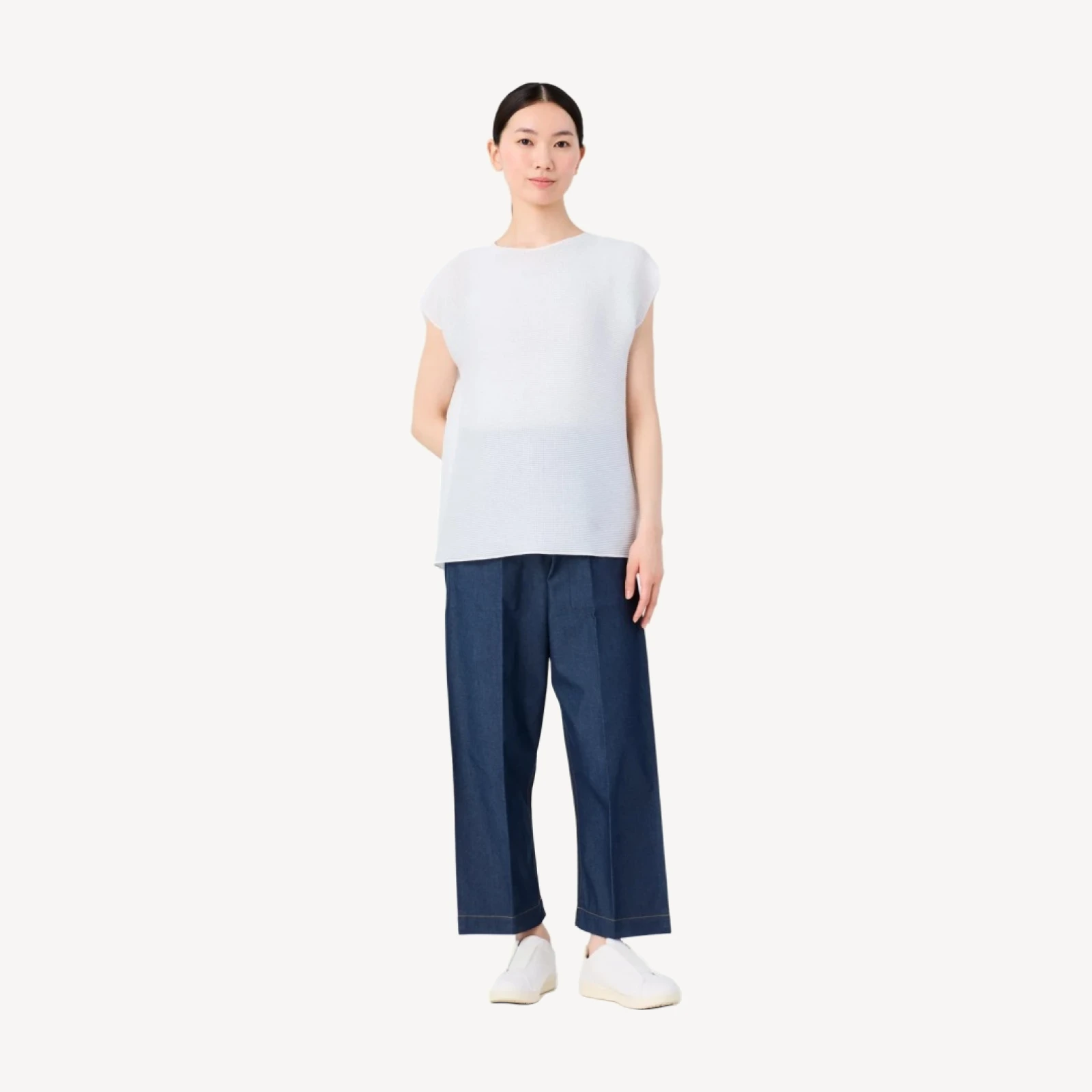 SQUARE STRETCH PLEATS