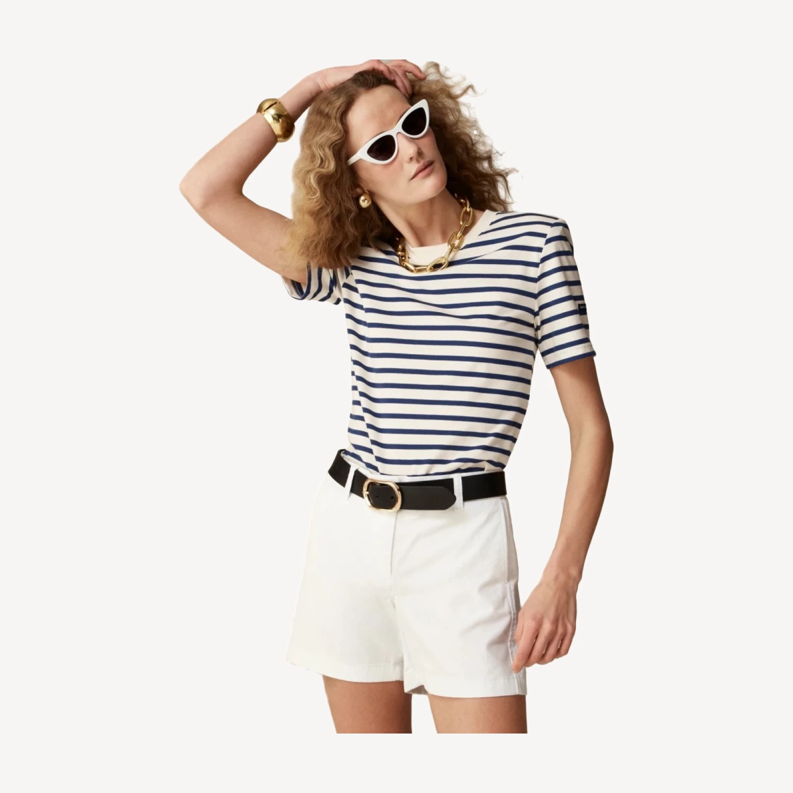 5" stretch chino short