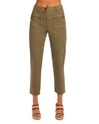 Ramy Brook Emmy Canvas Ankle Pants
