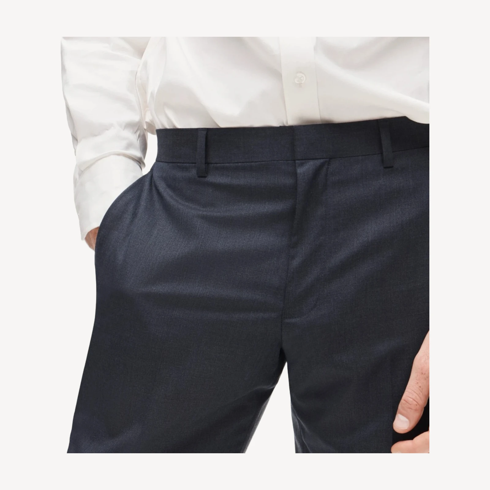 Ludlow Slim-fit suit pant in Italian wool