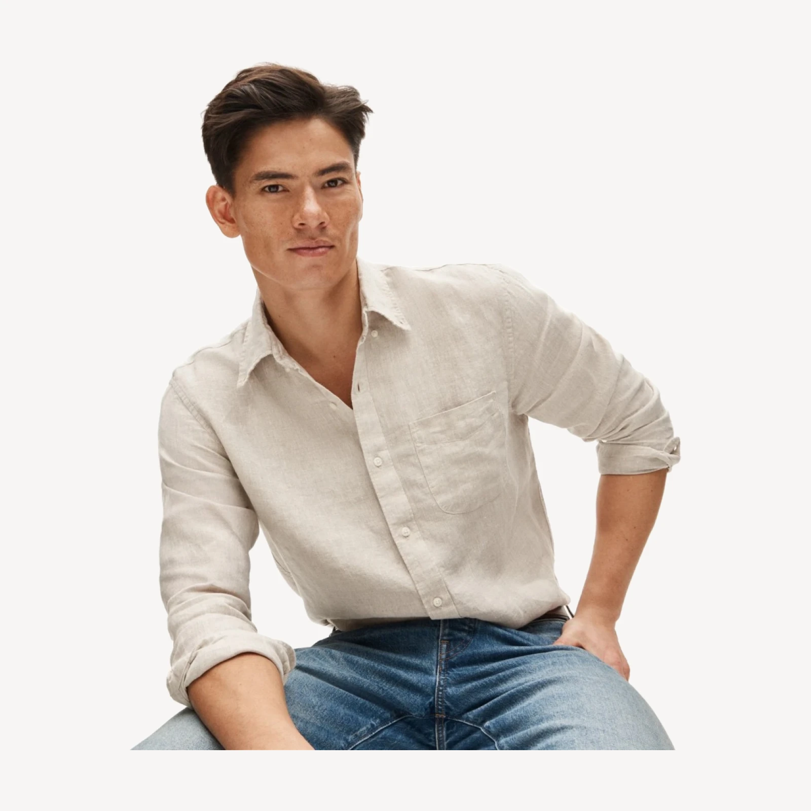 Baird McNutt Irish linen shirt