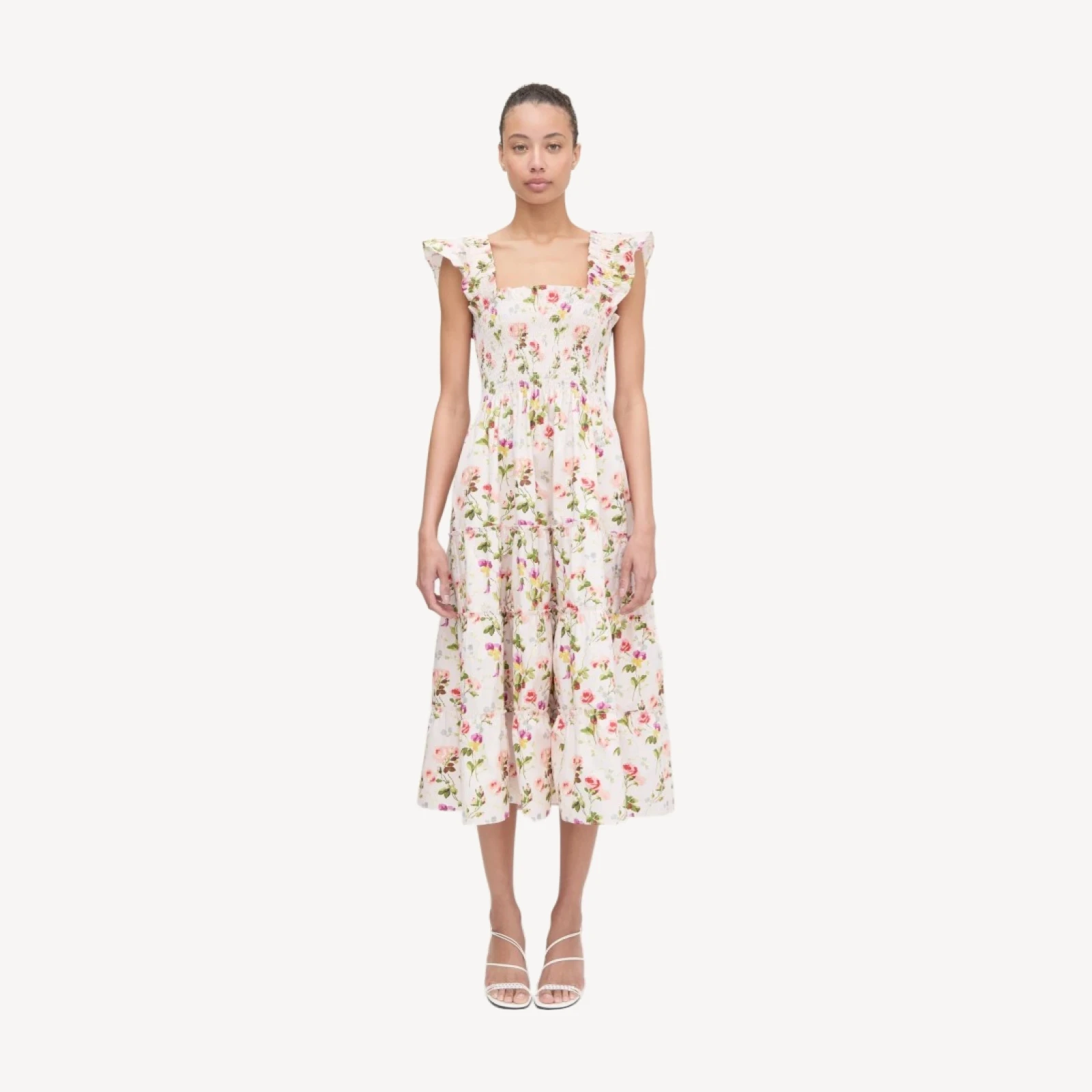 The Ellie Nap Dress - Pink Bluebonnet