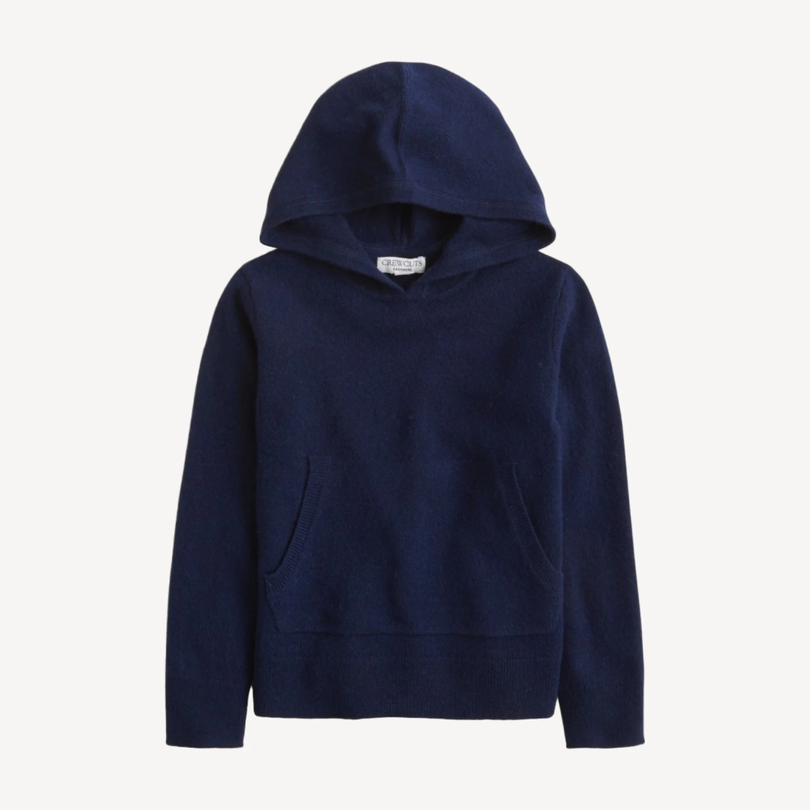 Kids' cashmere pullover hoodie