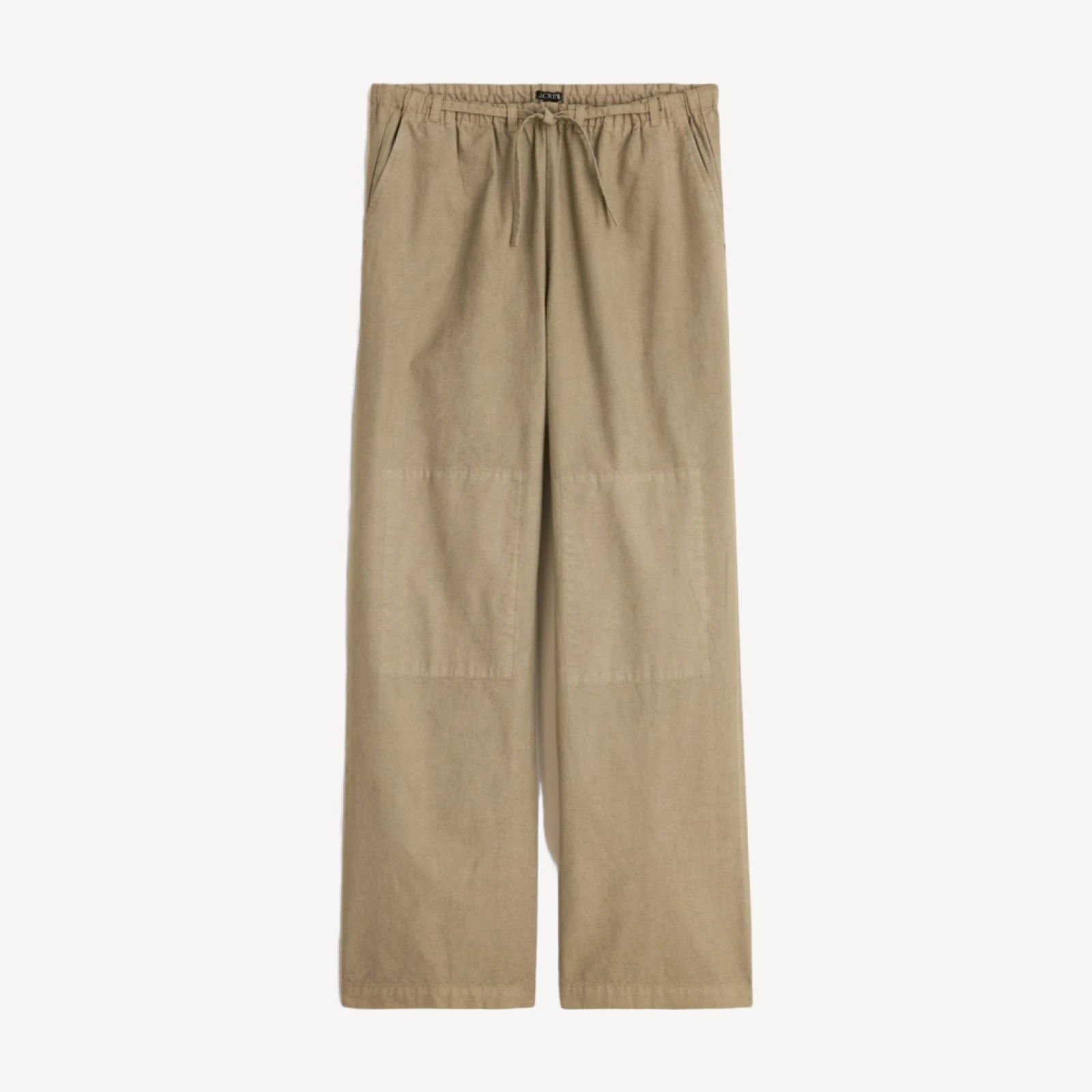 Relaxed utility pant in cotton blend