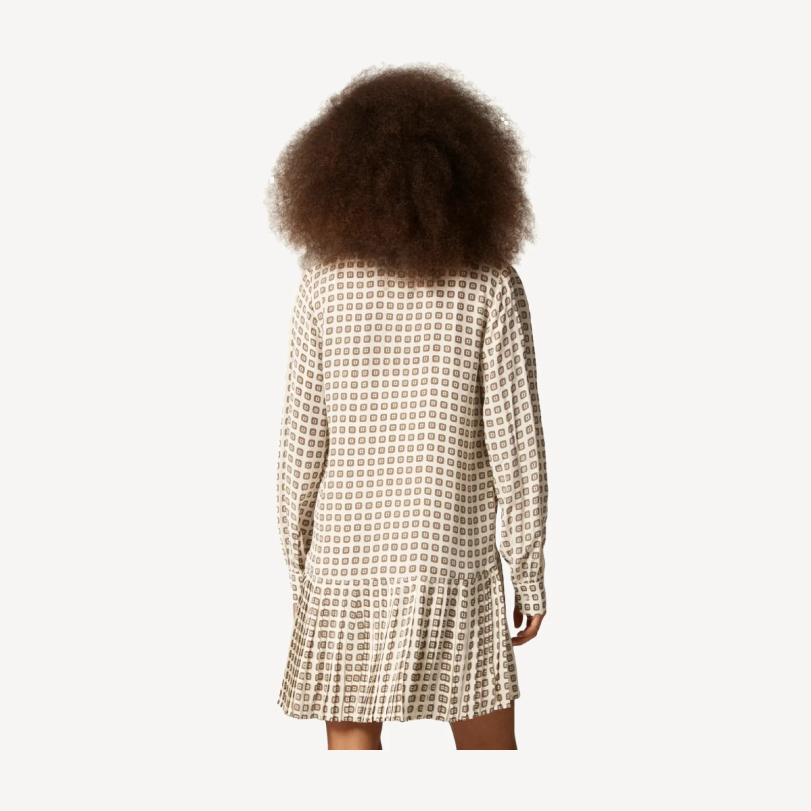 New Amelia shirt-dress in foulard print