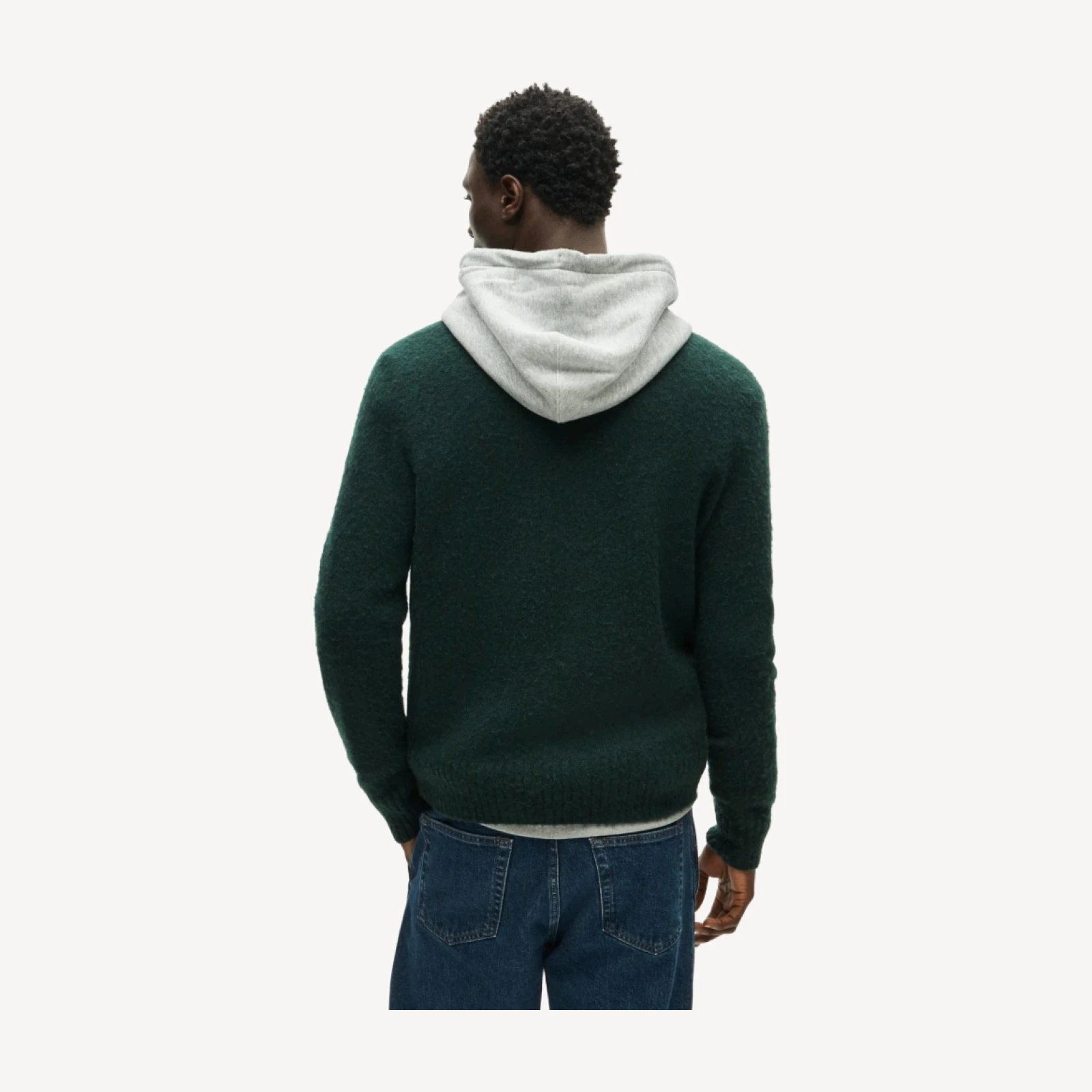 '47 x J.Crew brushed wool Michigan State sweater